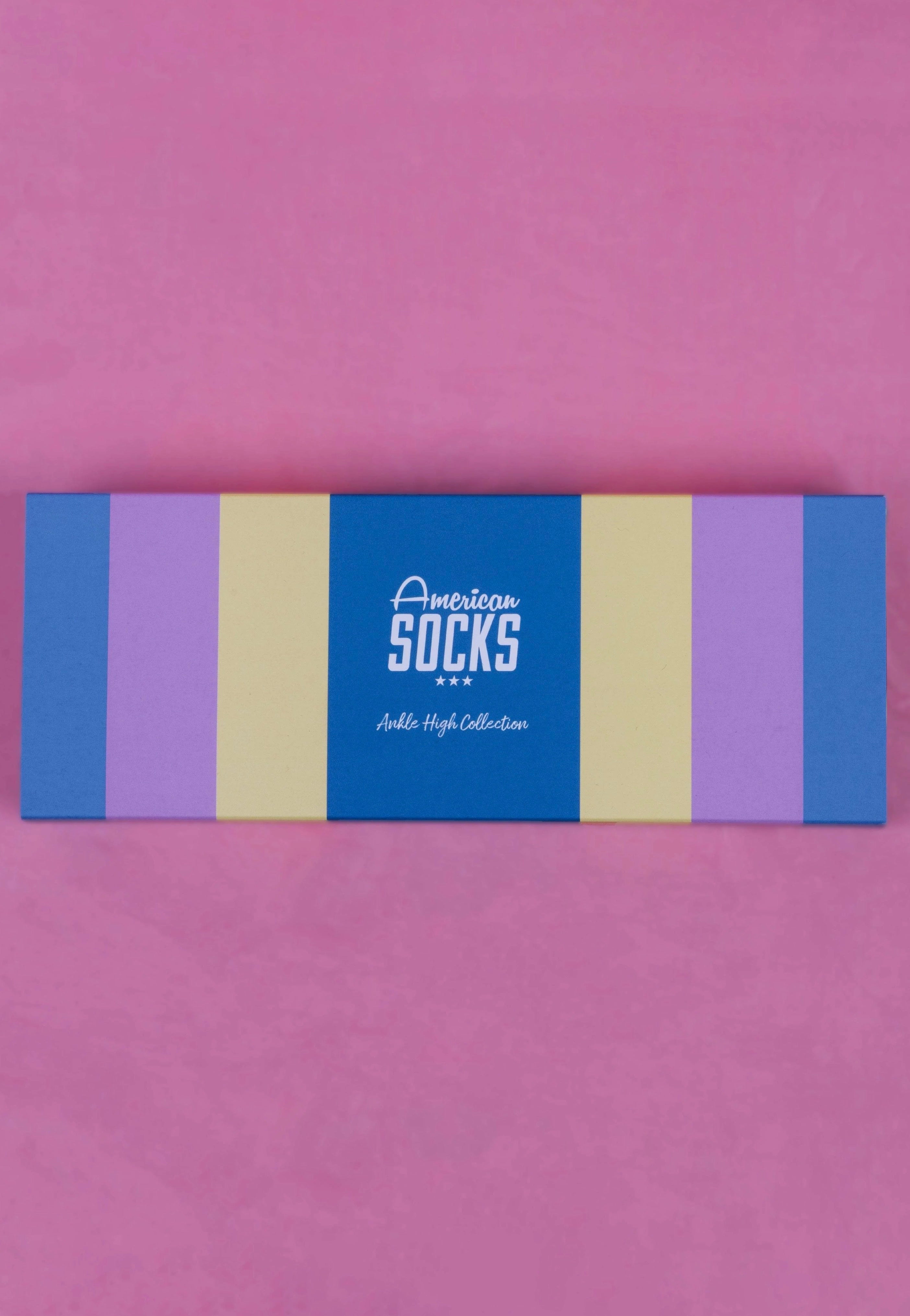 American Socks - Cotton Candy Socks - Giftbox Sale Low Pice Fee Shipping