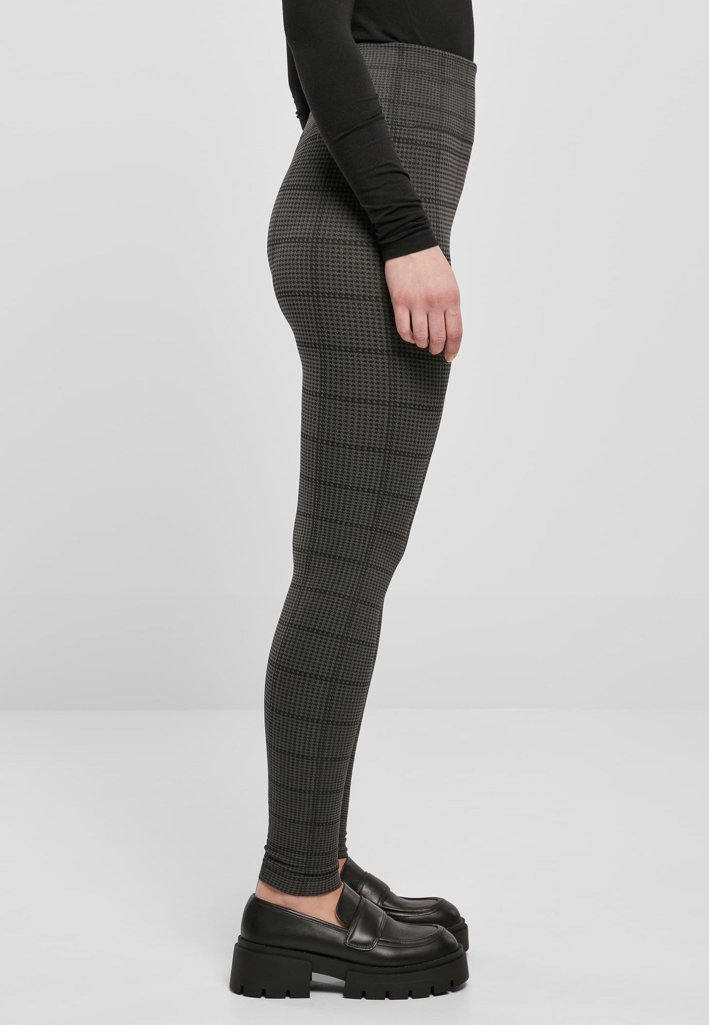 Urban Classics - Ladies Seamless Heritage Aspaltsquardcheck - Leggings Latest Collections For Sale