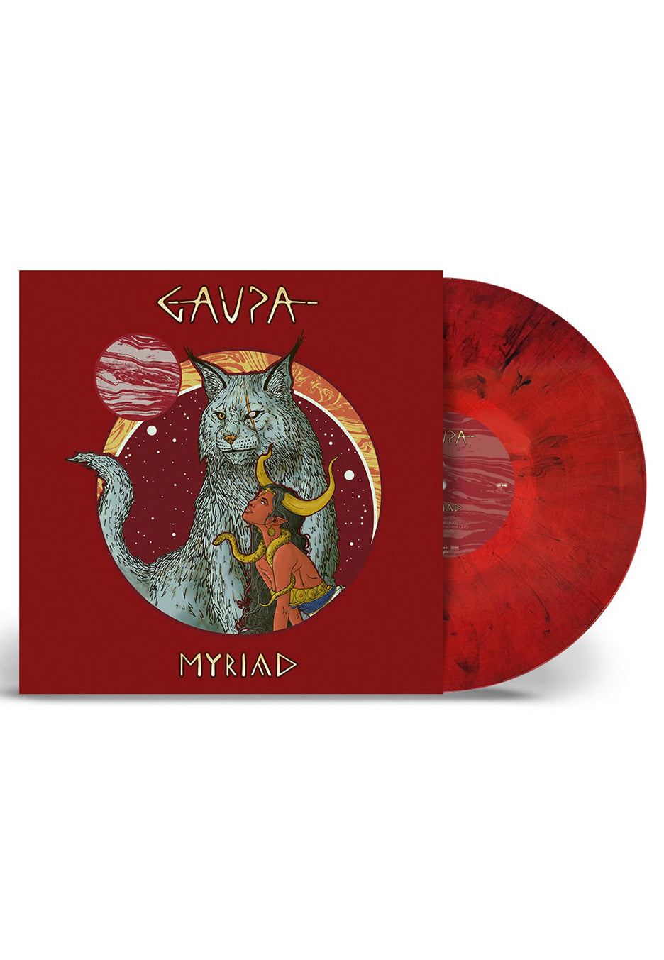 Gaupa - Myriad Red - Marbled Vinyl Free Shipping Best Place