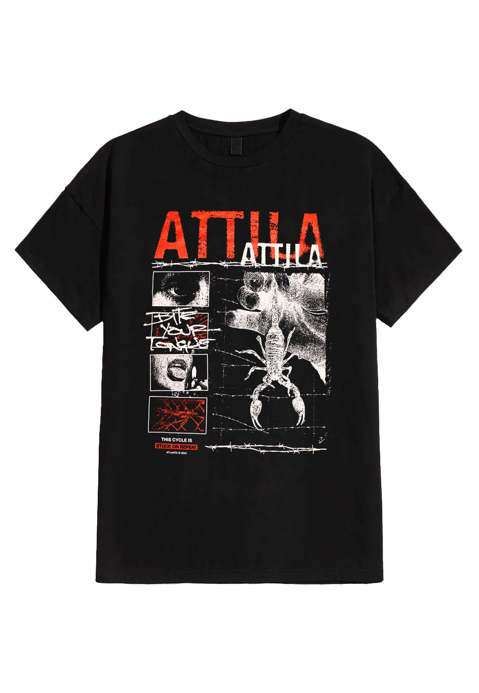 Attila - Scorpion - T-Shirt Clearance Low Pice Fee Shipping