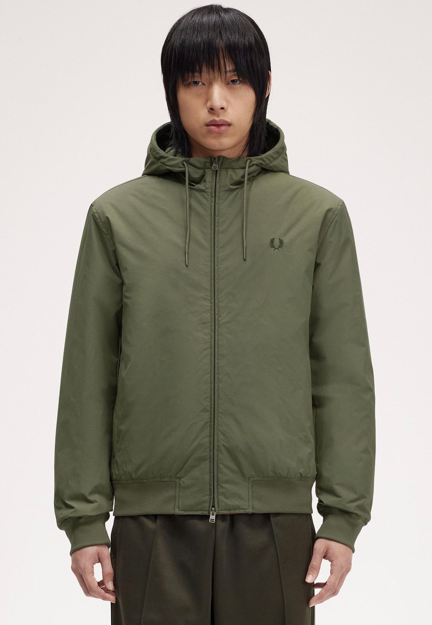 Fred Perry - The Hooded Brentham Lrl Wrth Green - Jacket Clearance Cheapest Pice