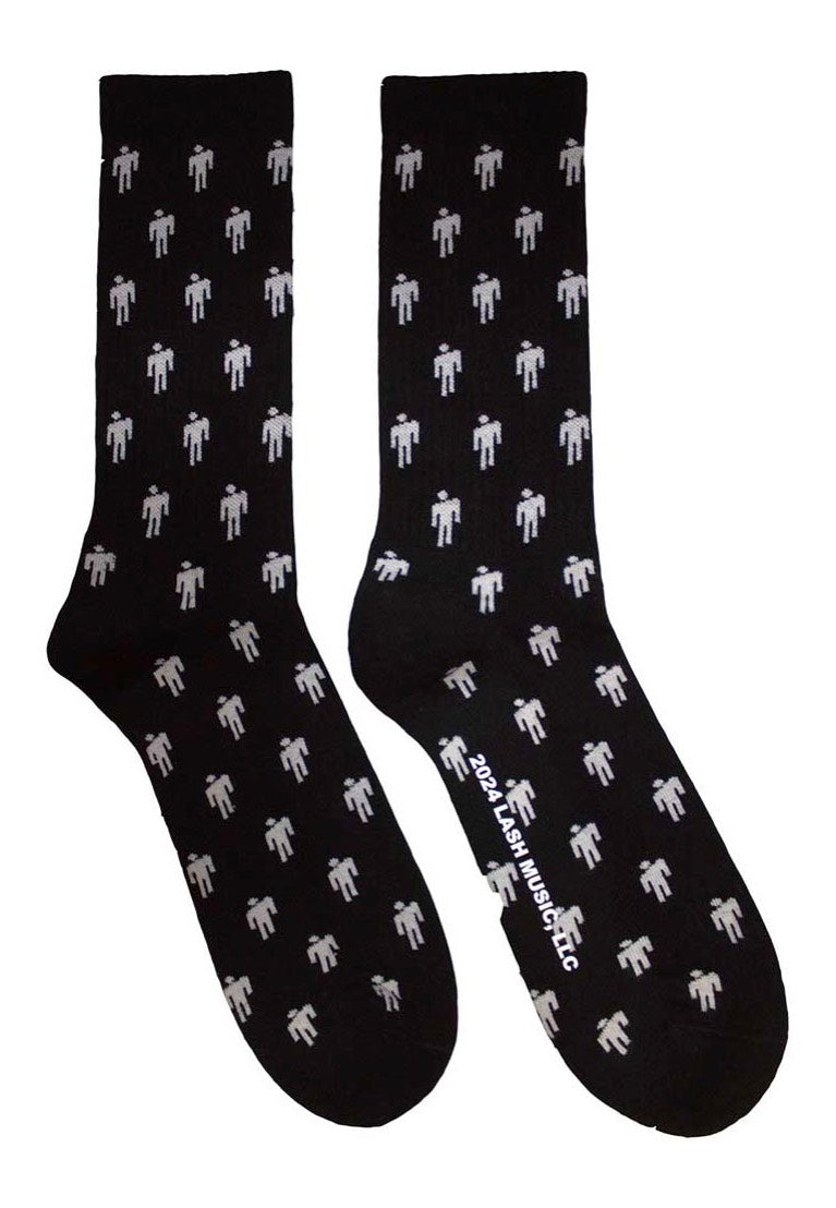 Billie Eilish - Blosh Pattern Terry Socks - Socks Outlet Official