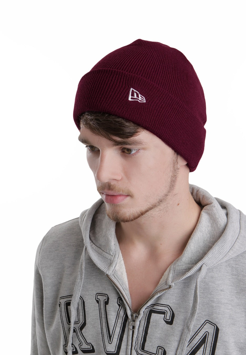 New Era - Original Basic Cuff Knit Cardinal - Beanie Discount Exclusive