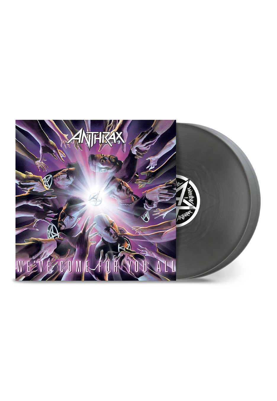 Anthrax - We've Come For You All Ltd. Silver - Colored 2 Vinyl