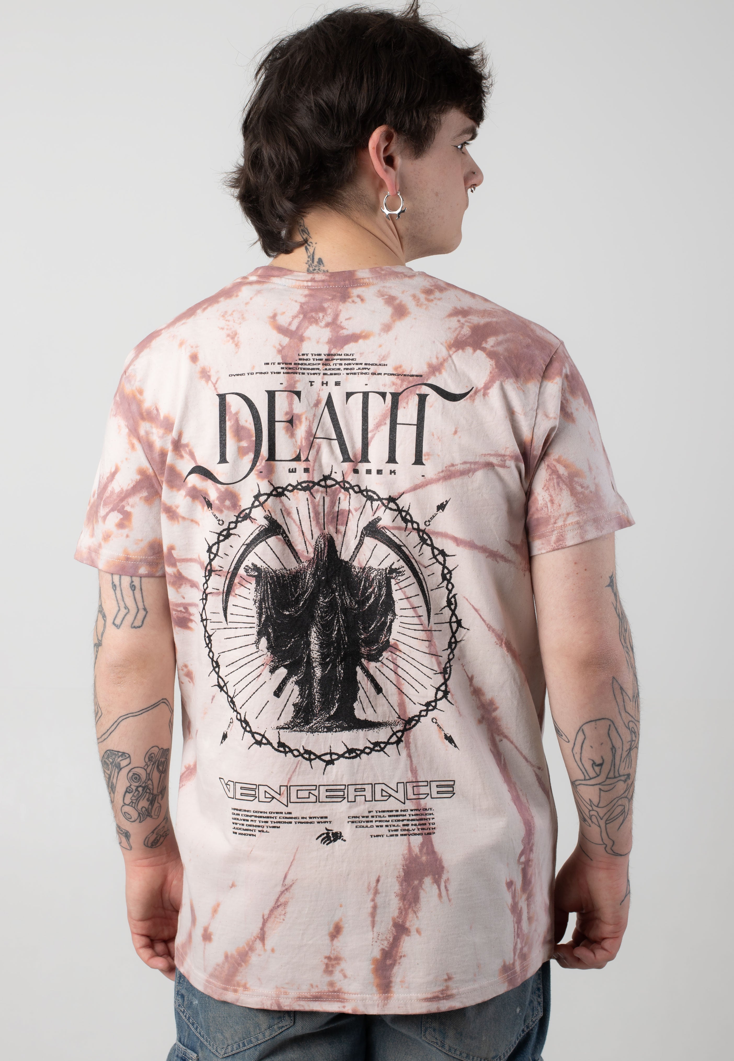 Currents - Vengeance Cream Tie Dye - T-Shirt Cheap Sale Genuine