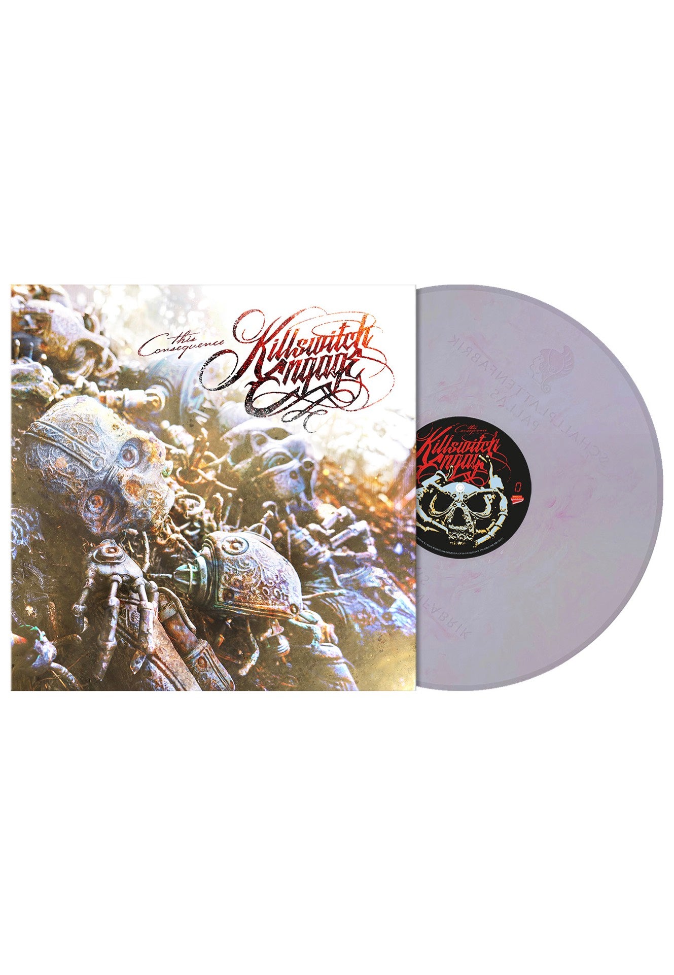 Killswitch Engage - This Consequence Ltd. Defused Pink Pollution - Marbled Vinyl With Mastercard For Sale