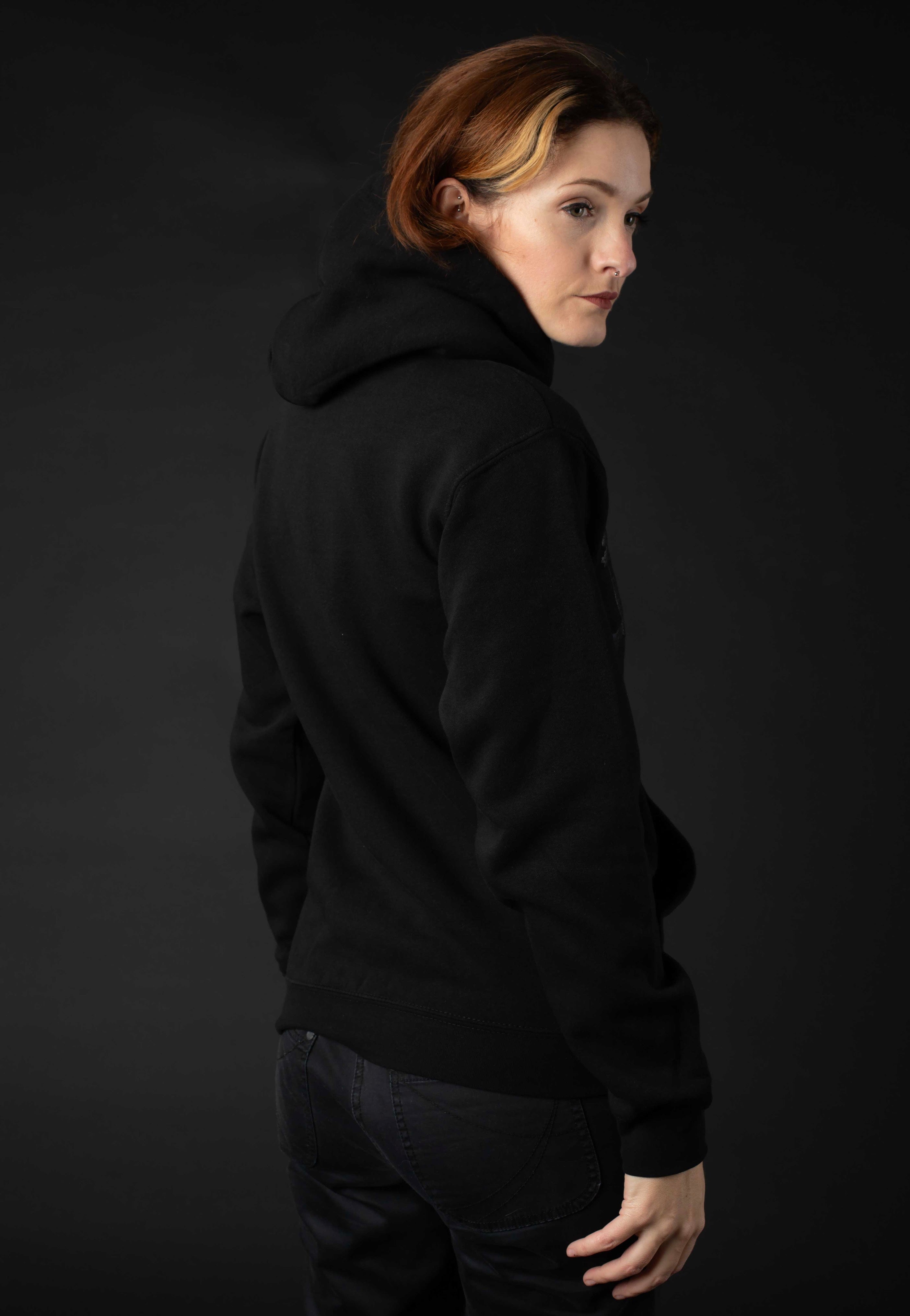 Kanonenfieber - Logo Limited Black On Black - Hoodie Enjoy Online