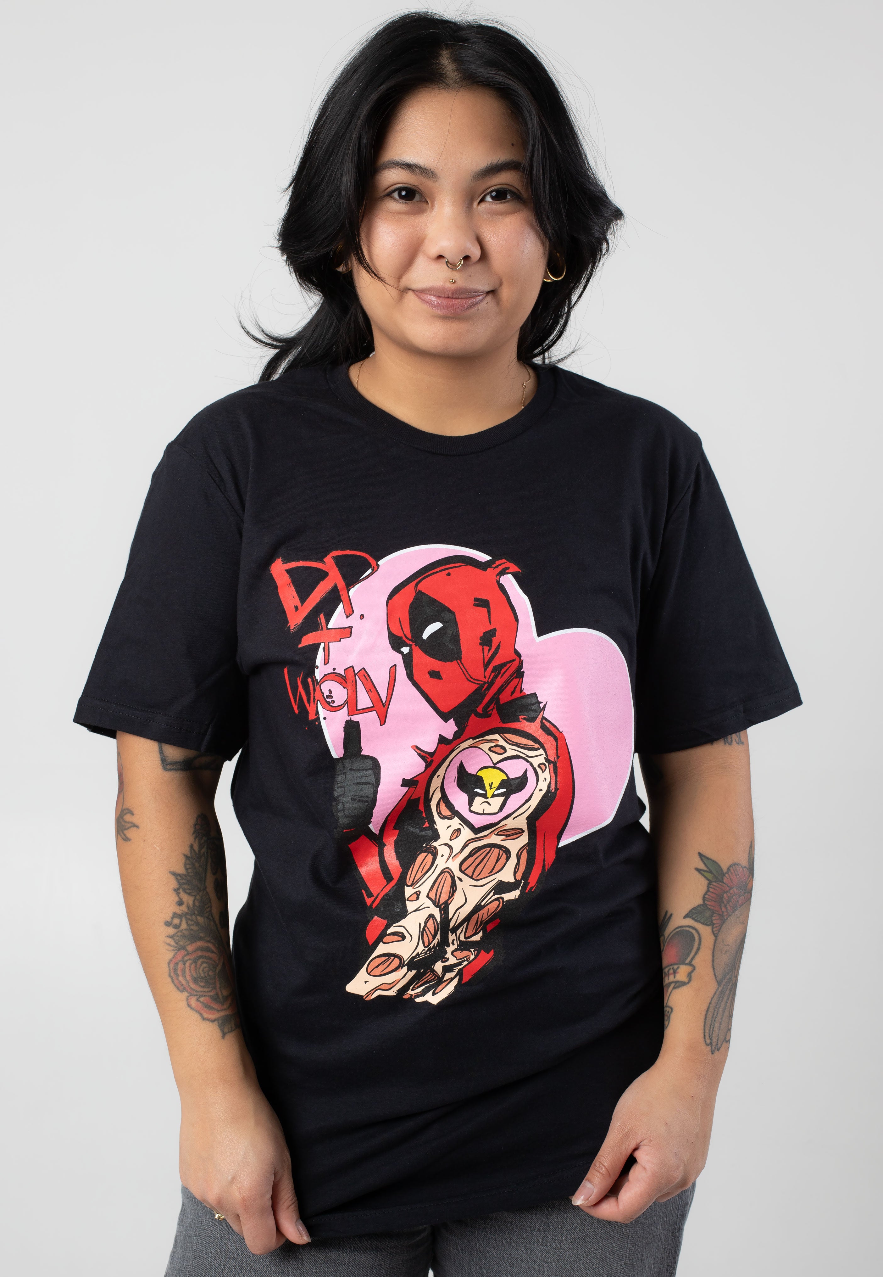 Deadpool - I Heart You - T-Shirt Clearance Get Authentic