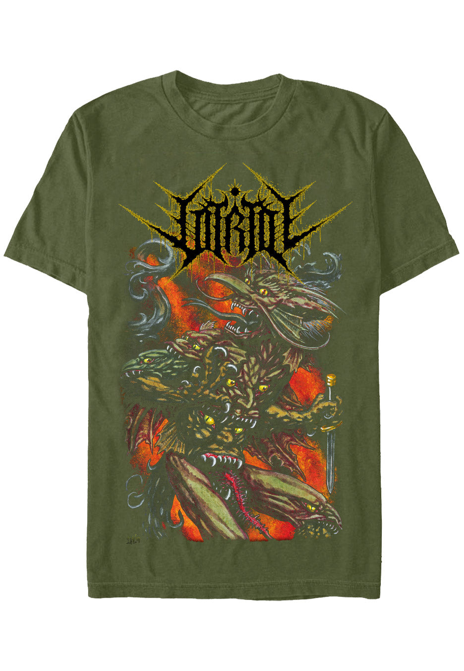 Vitriol - Wrest Demon - T-Shirt Discount Best Sale