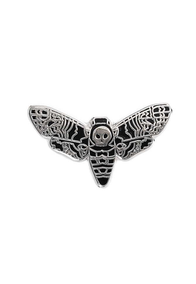 Punky Pins - Death Head Moth Enamel - Pin Low Pice Fee Shipping Cheap Online