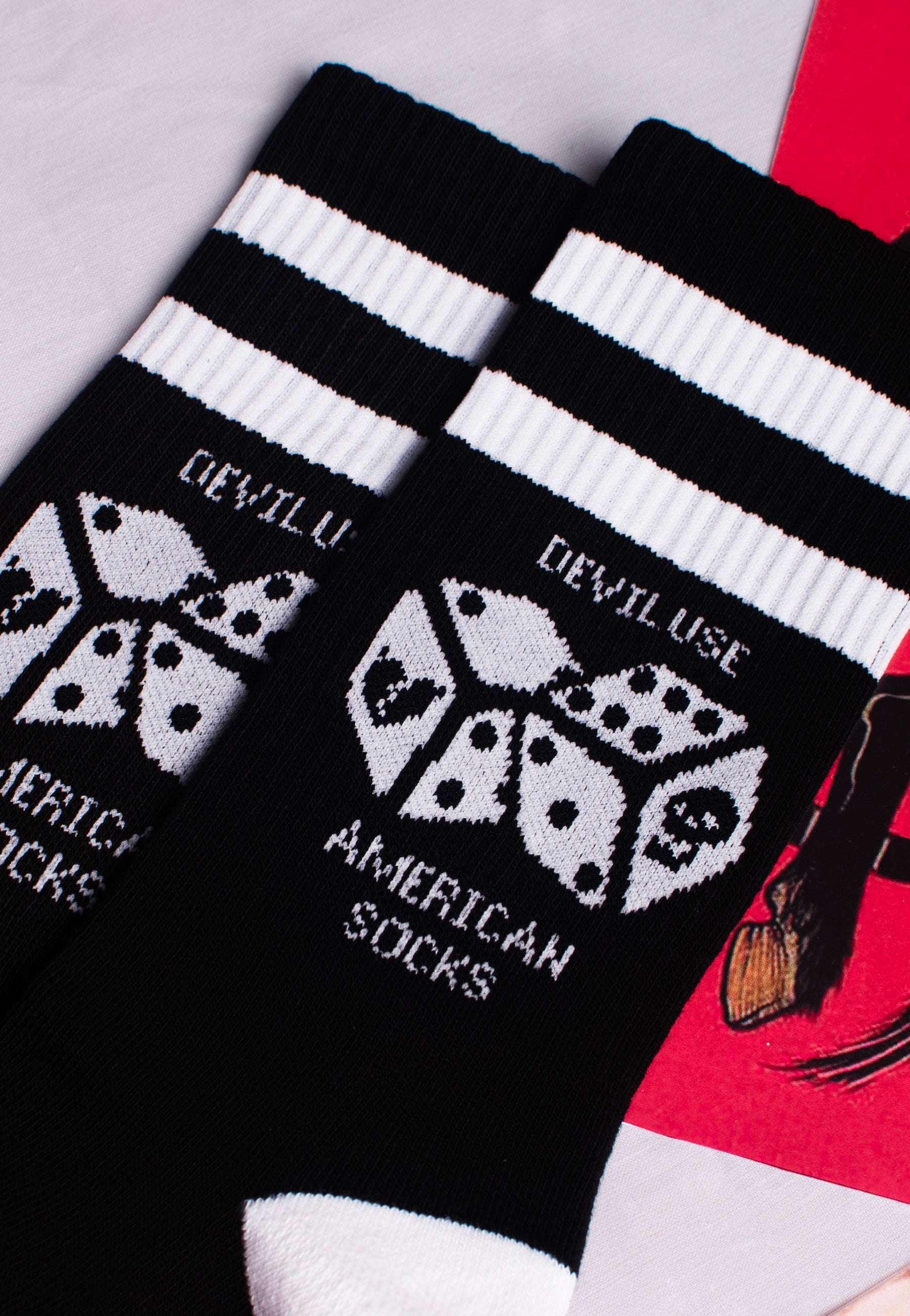 American Socks - Good Luck Mid High Black - Socks Outlet Cheap Authentic