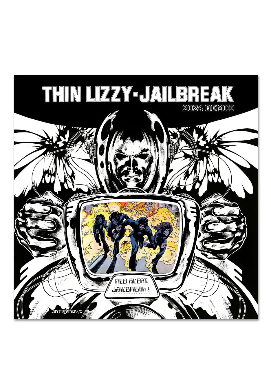 Thin Lizzy - Jailbreak (2024 Remix) Ltd. Grey - Colored Vinyl With Credit Card Cheap Online