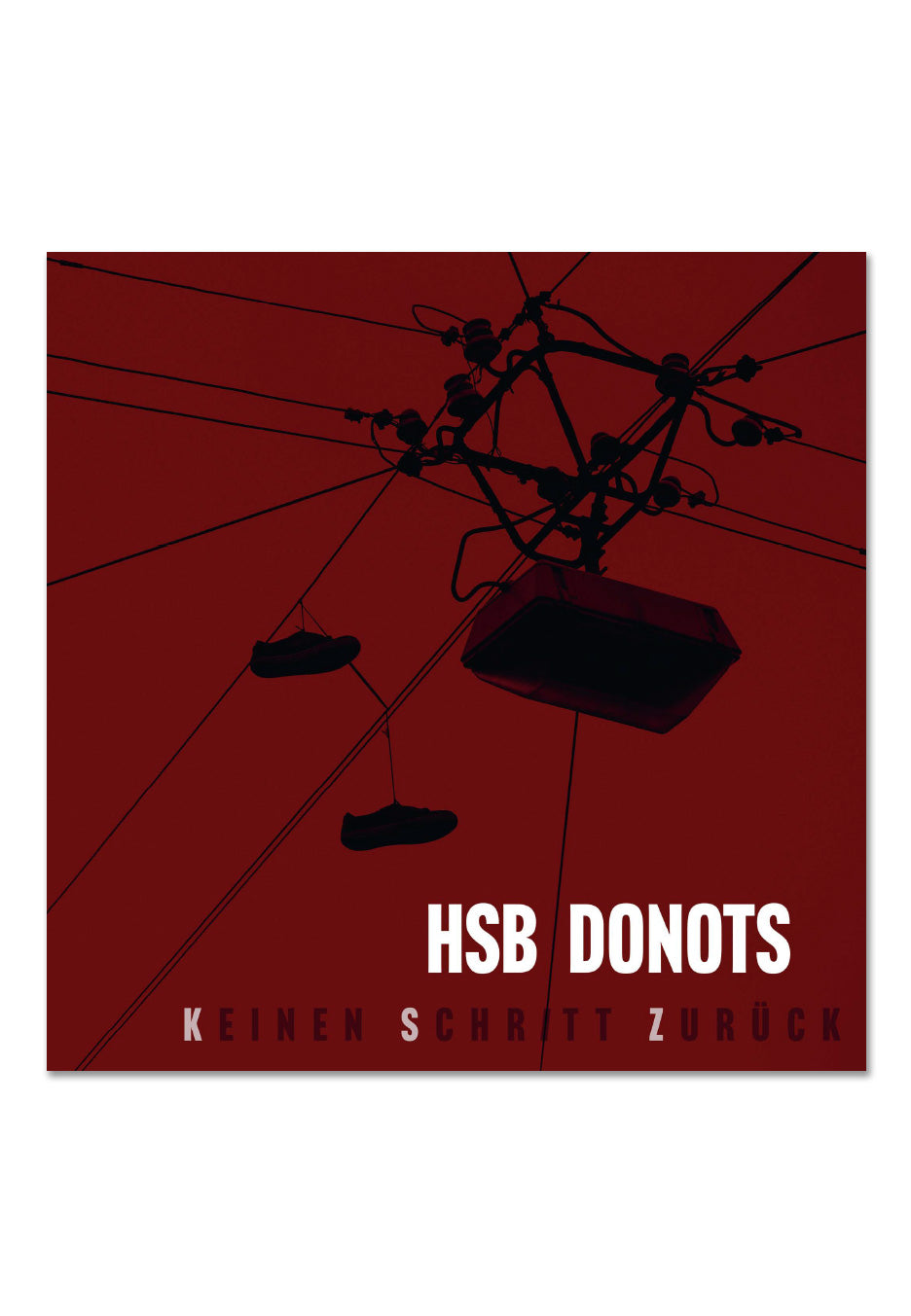 Heaven Shall Burn feat. Donots - Keinen Schritt Zurück - Transparent Red w/ Black/White Splatter 7 Inch Vinyl Cheap Sale Tumblr