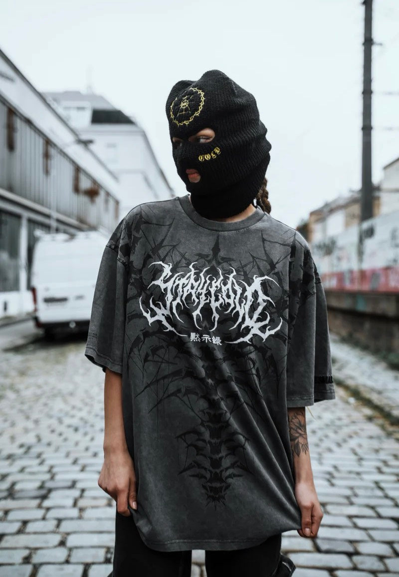 Stay Cold Apparel - Nocturnal Lifelines Heavy Oversized Acid Washed - T-Shirt Ebay Online