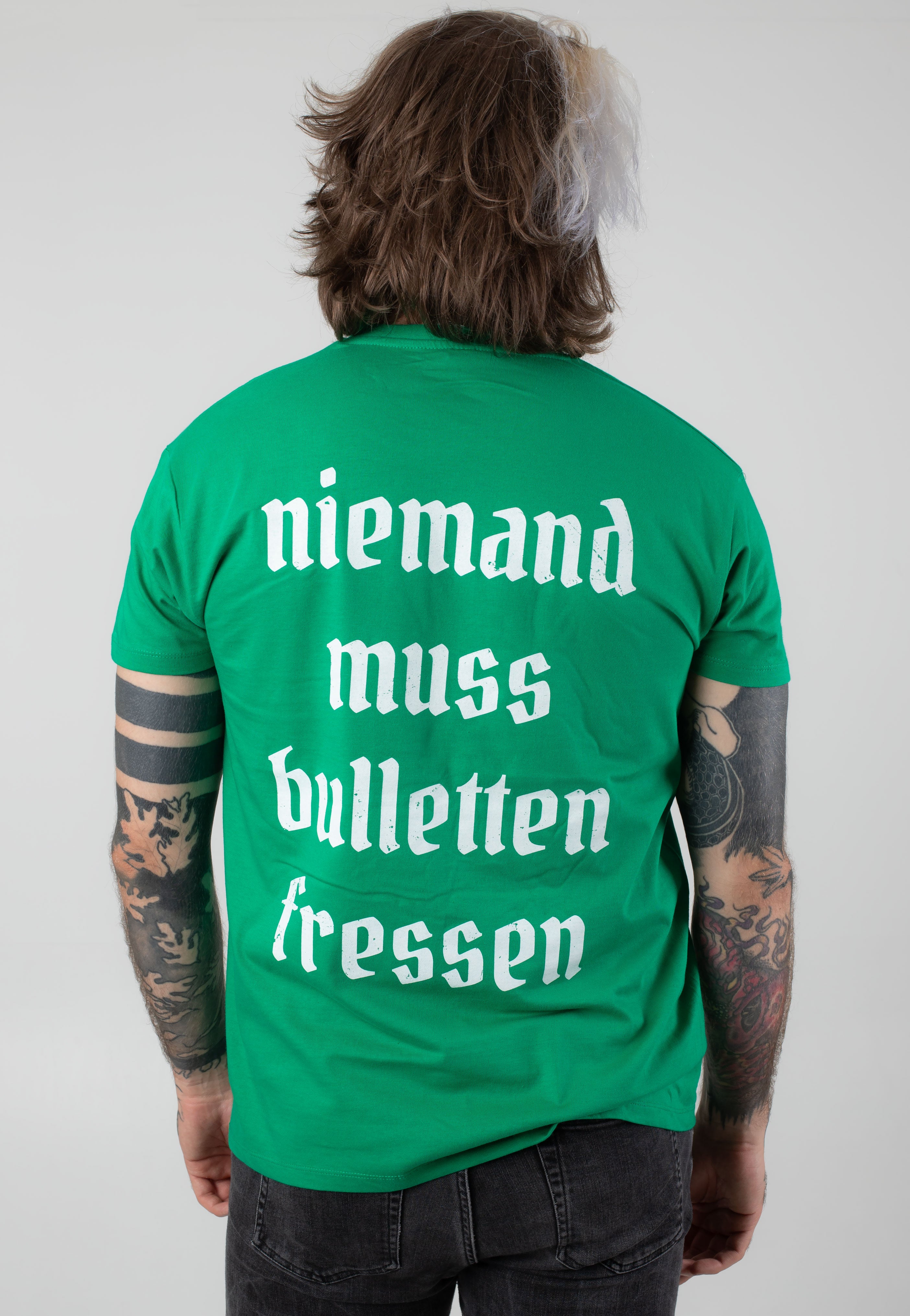 Heaven Shall Burn - Niemand Muss Green - T-Shirt Clearance Original