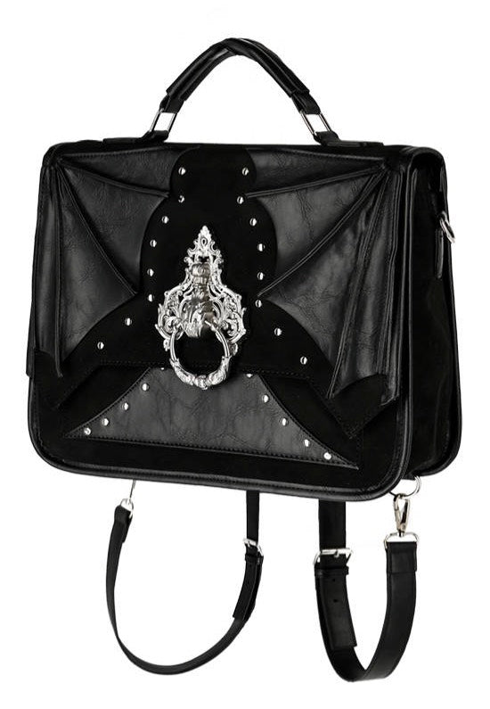 Restyle - Bat Knocker Messenger Black - Bag Excellent