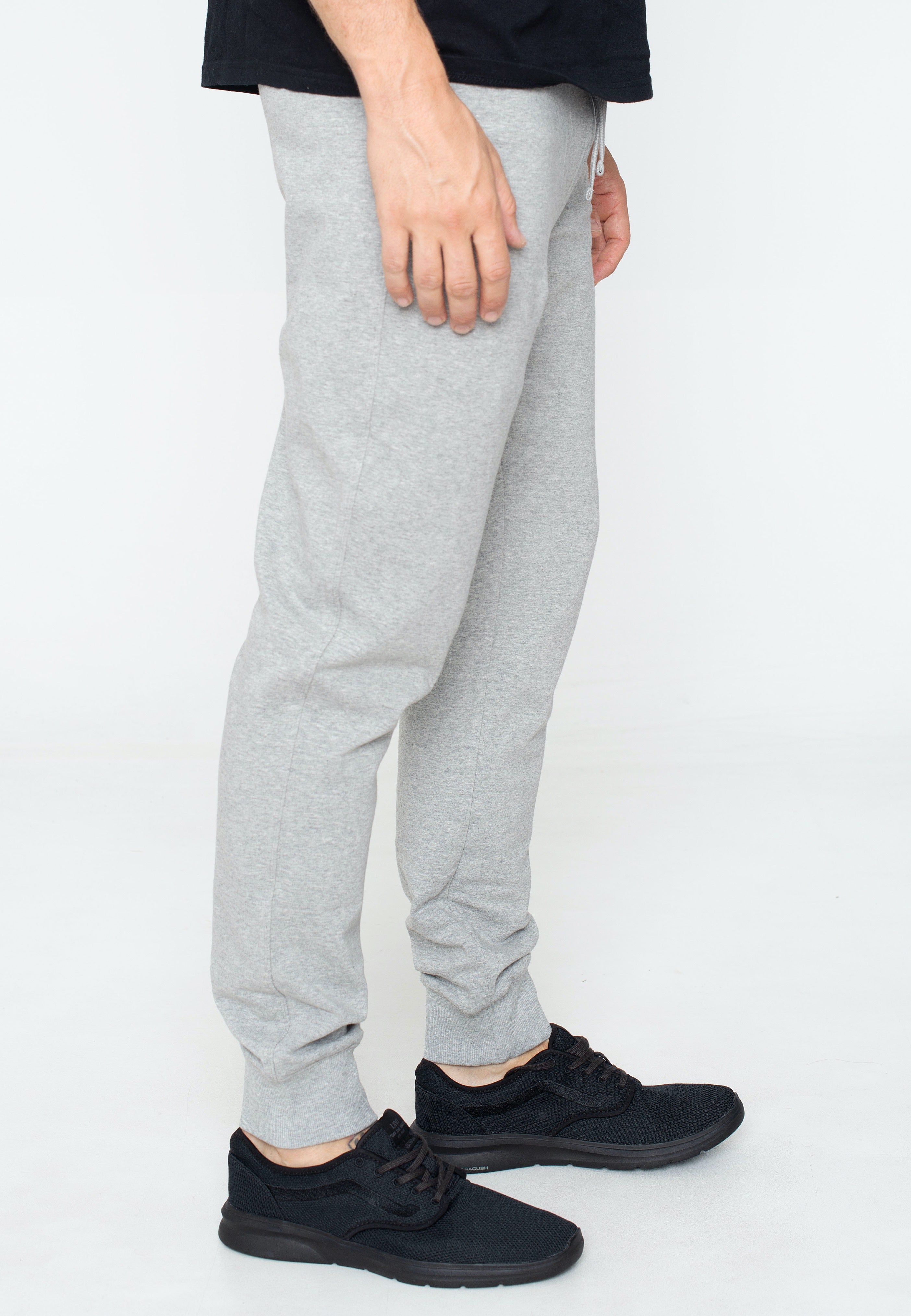 Champion - Rib Cuff Gray Melange Light - Sweat Pants Outlet 100% Original