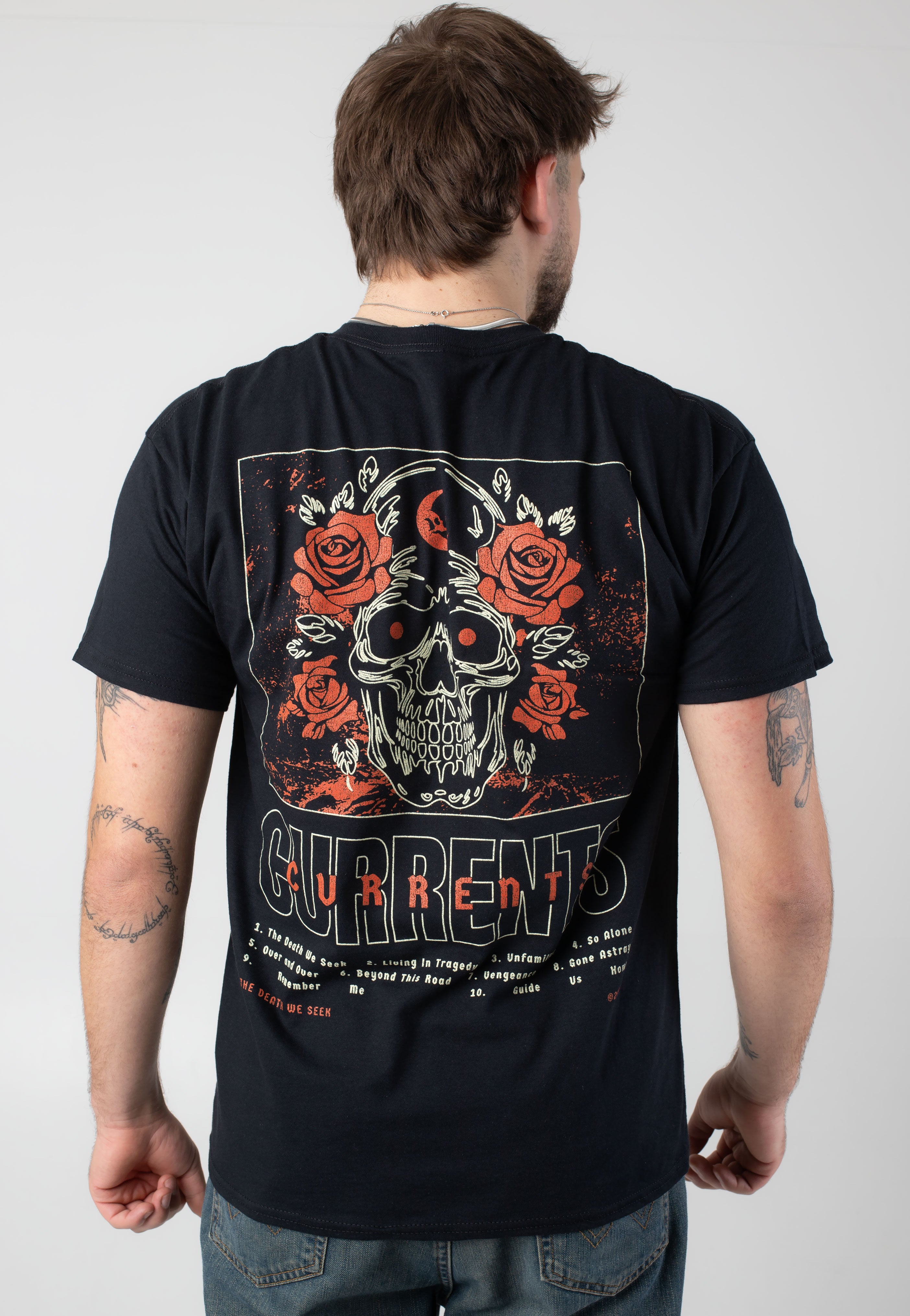 Currents - Skull & Rose - T-Shirt Pay With Paypal Cheap Online