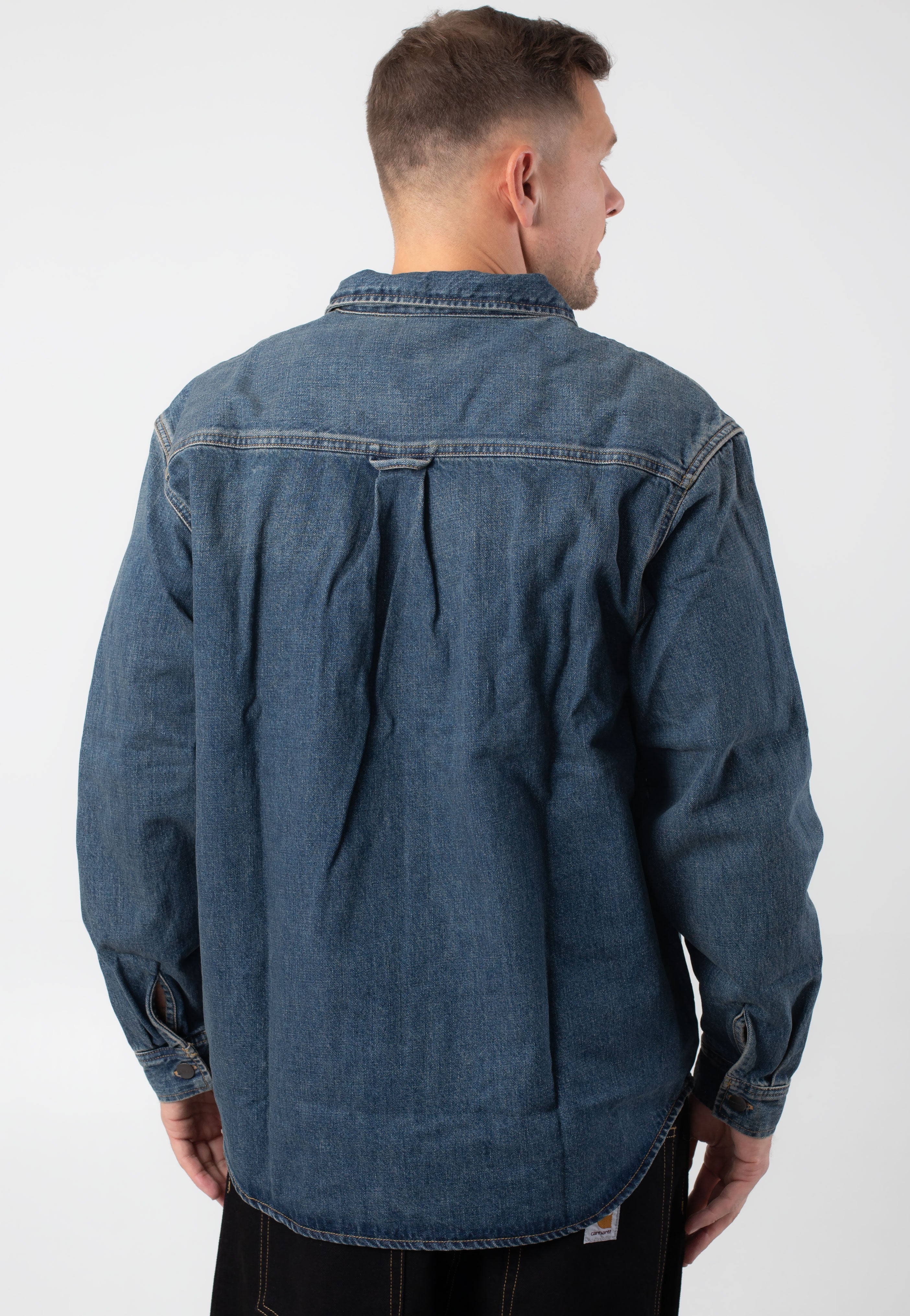 Carhartt WIP - Lincoln Worn Used Wash Blue - Jacket Sast Cheap Pice