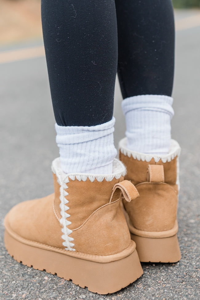 Cassie Chestnut Embroidered Mini Boots SALE Brand New Unisex Sale Online