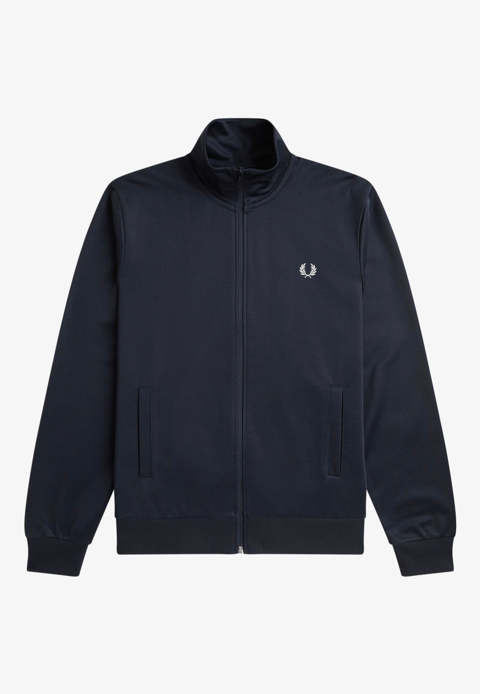 Fred Perry - Track Navy - Track Jacket Outlet Store Cheap Pice