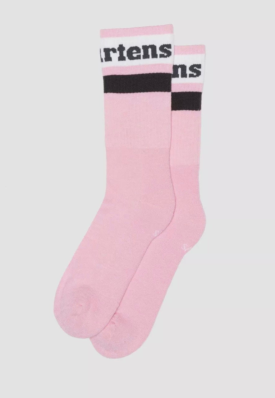 Dr. Martens - Athletic Logo Fondant Pink - Socks Get To Buy