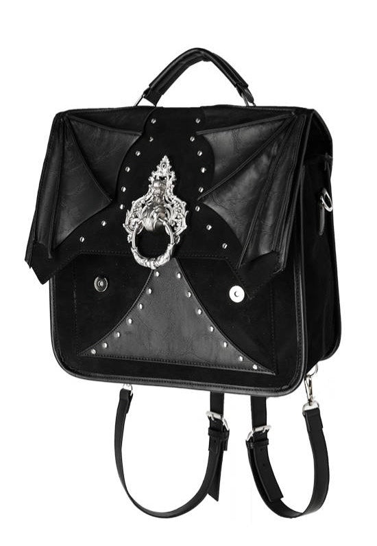 Restyle - Bat Knocker Messenger Black - Bag Excellent