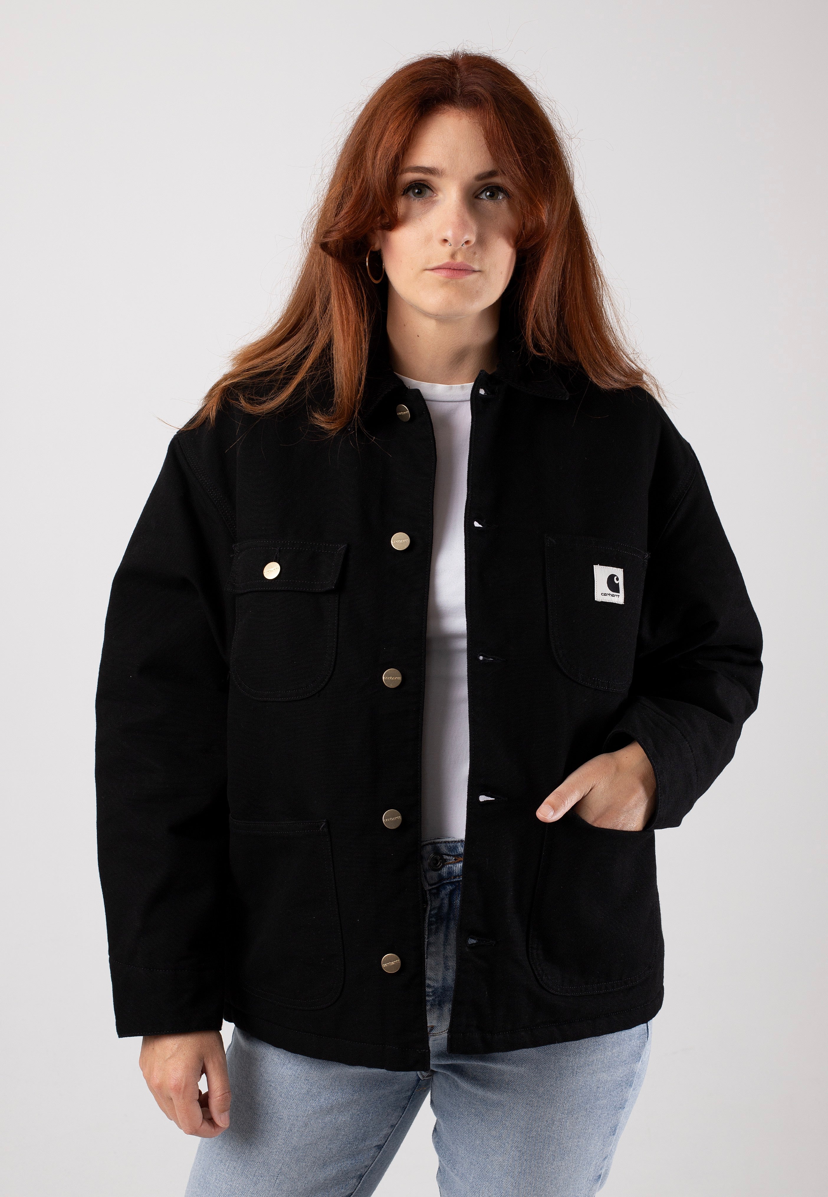 Carhartt WIP - W' Og Michigan Rinsed Black/Black - Jacket