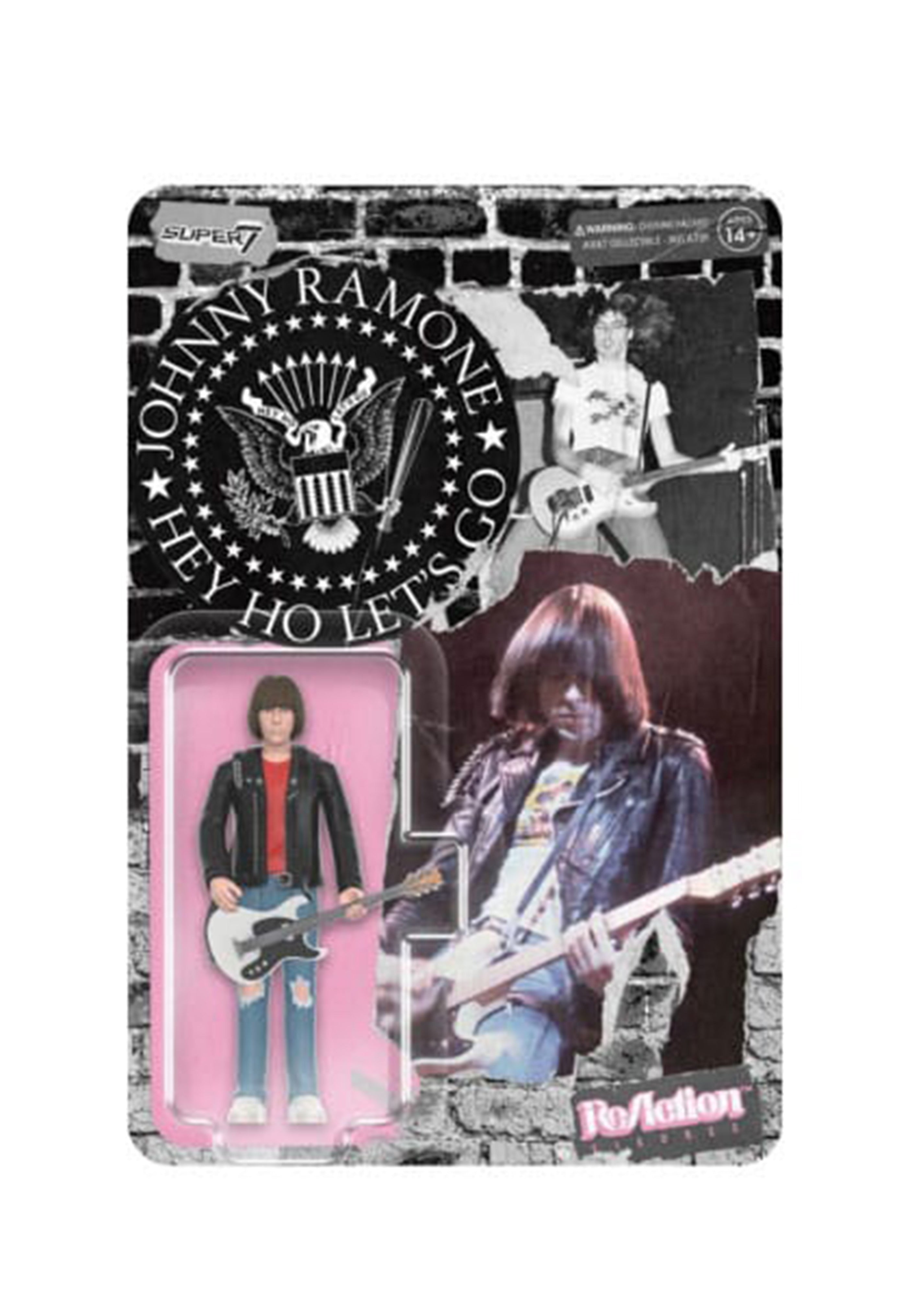 Ramones - Johnny Ramone ReAction - Figure Fast Delivery Sale Online