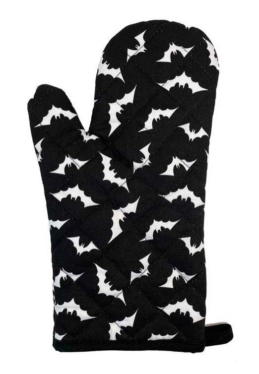 Sourpuss Clothing - Luna Bats Black - Oven Mitt Sale Fast Delivery