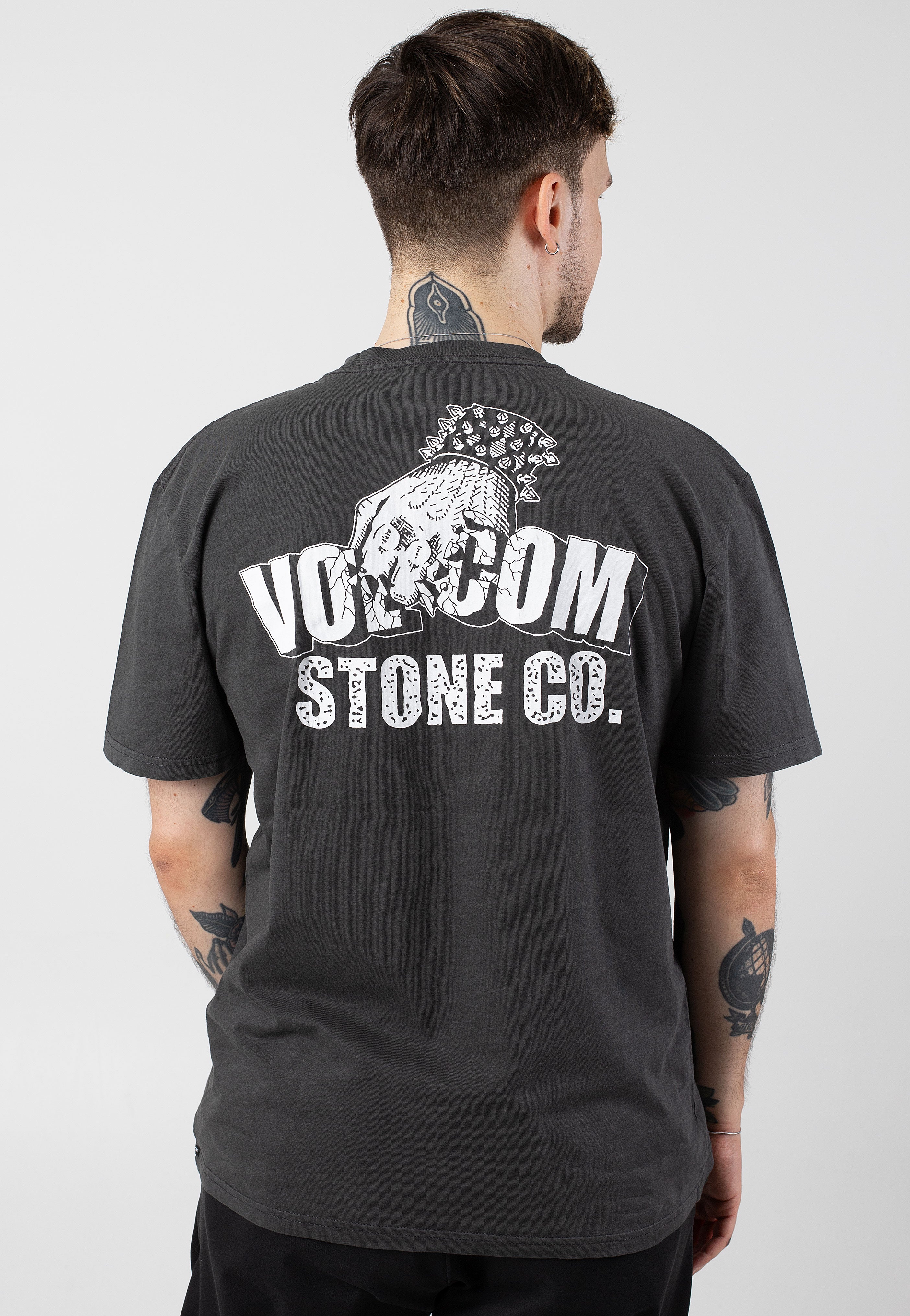 Volcom - Stone Force Co Pw Black - T-Shirt Cheap Excellent