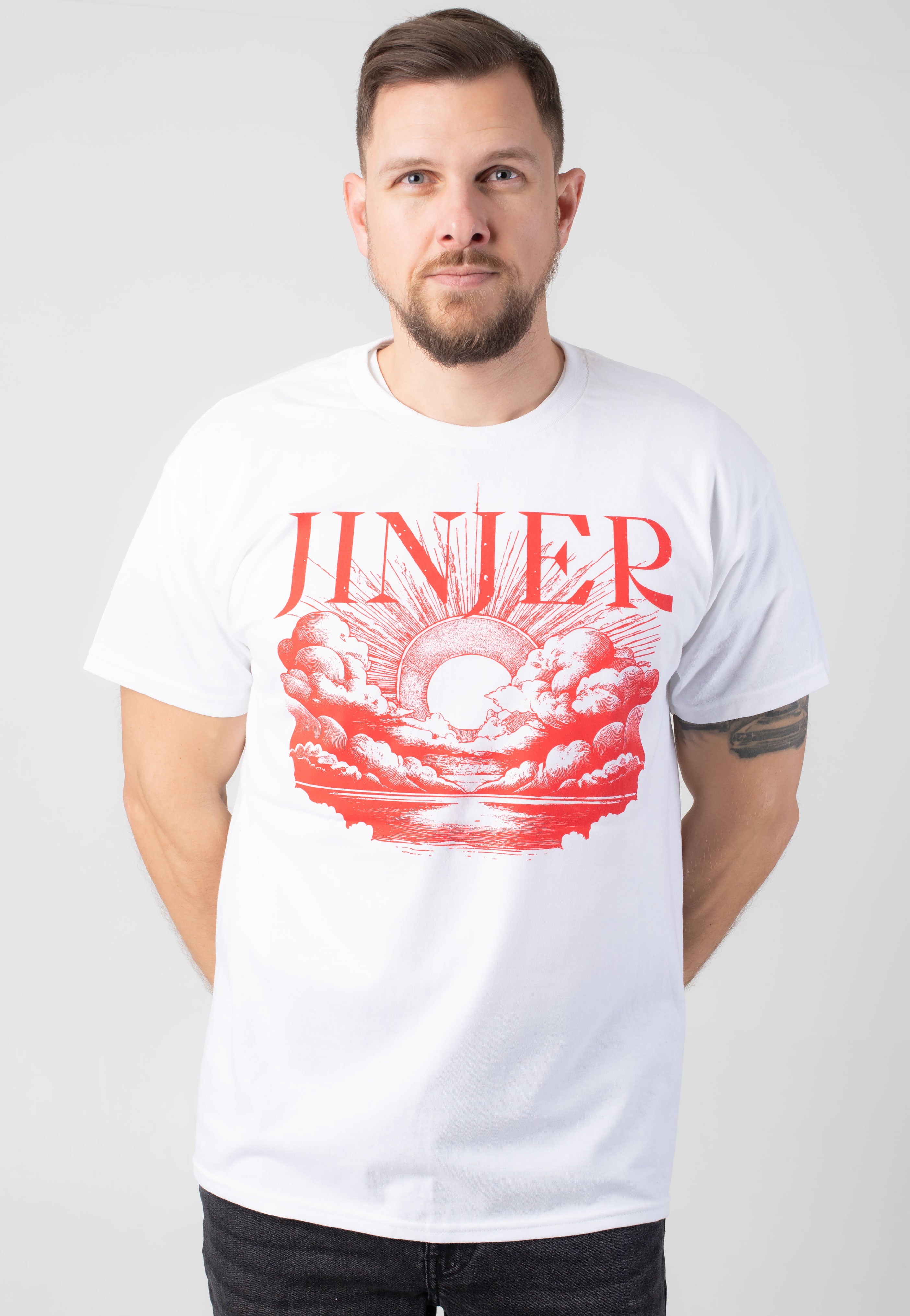 Jinjer - Clouds White - T-Shirt Clearance Pirce Sale