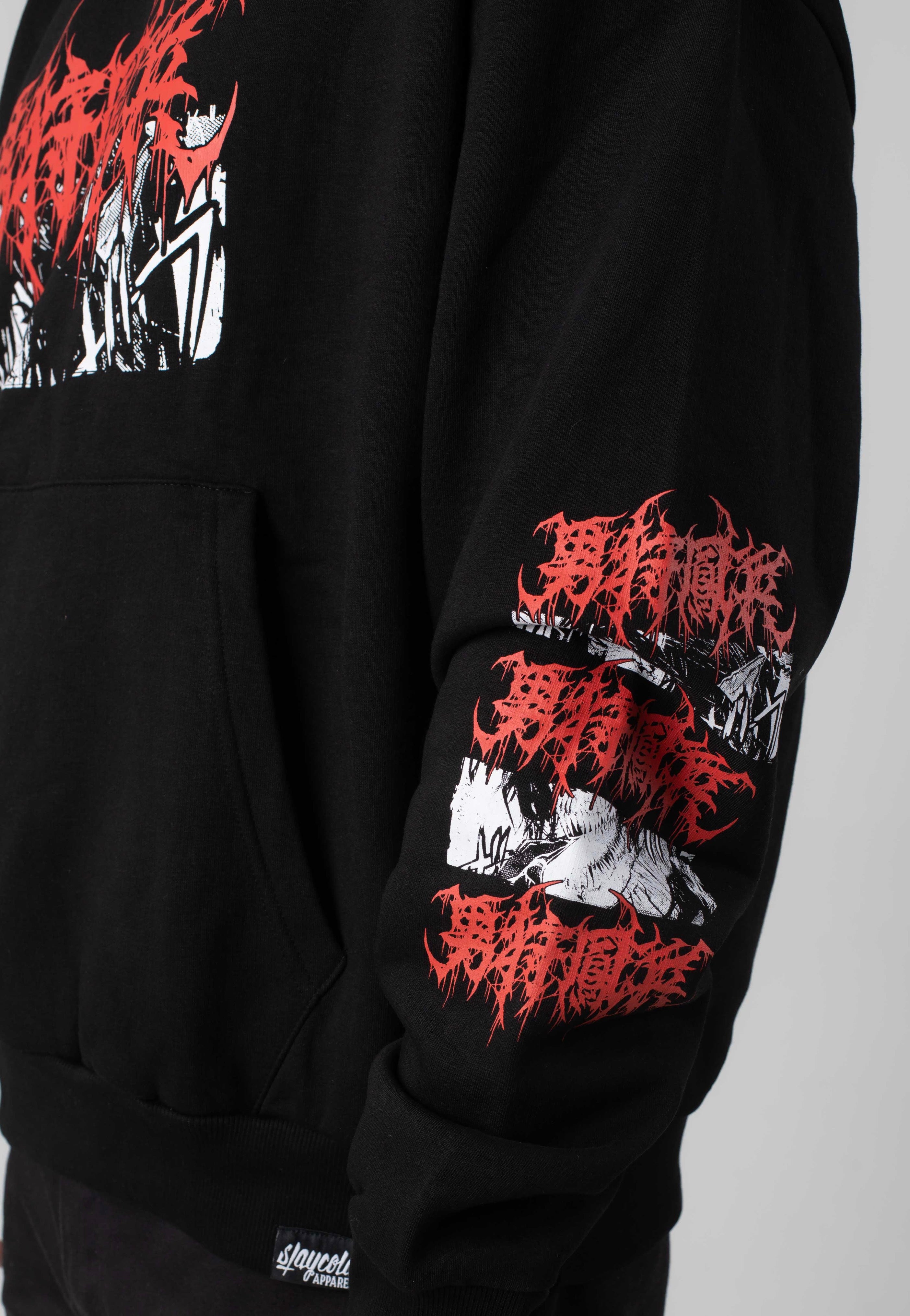 Stay Cold Apparel - Samurai Demon Oversized - Hoodie Geniue Stockist Cheap Online