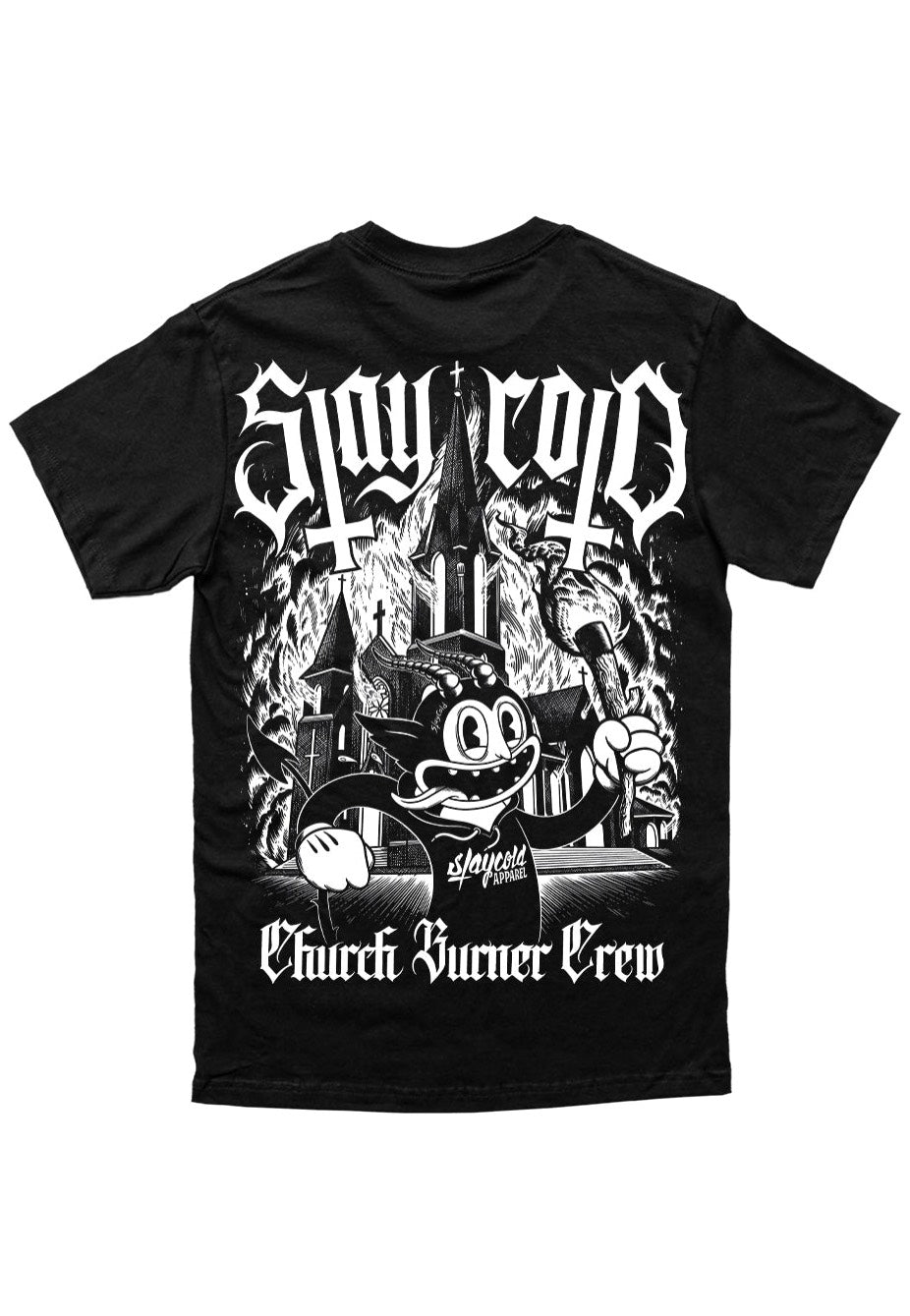 Stay Cold Apparel - Church Burner Crew Black - T-Shirt Eastbay Online