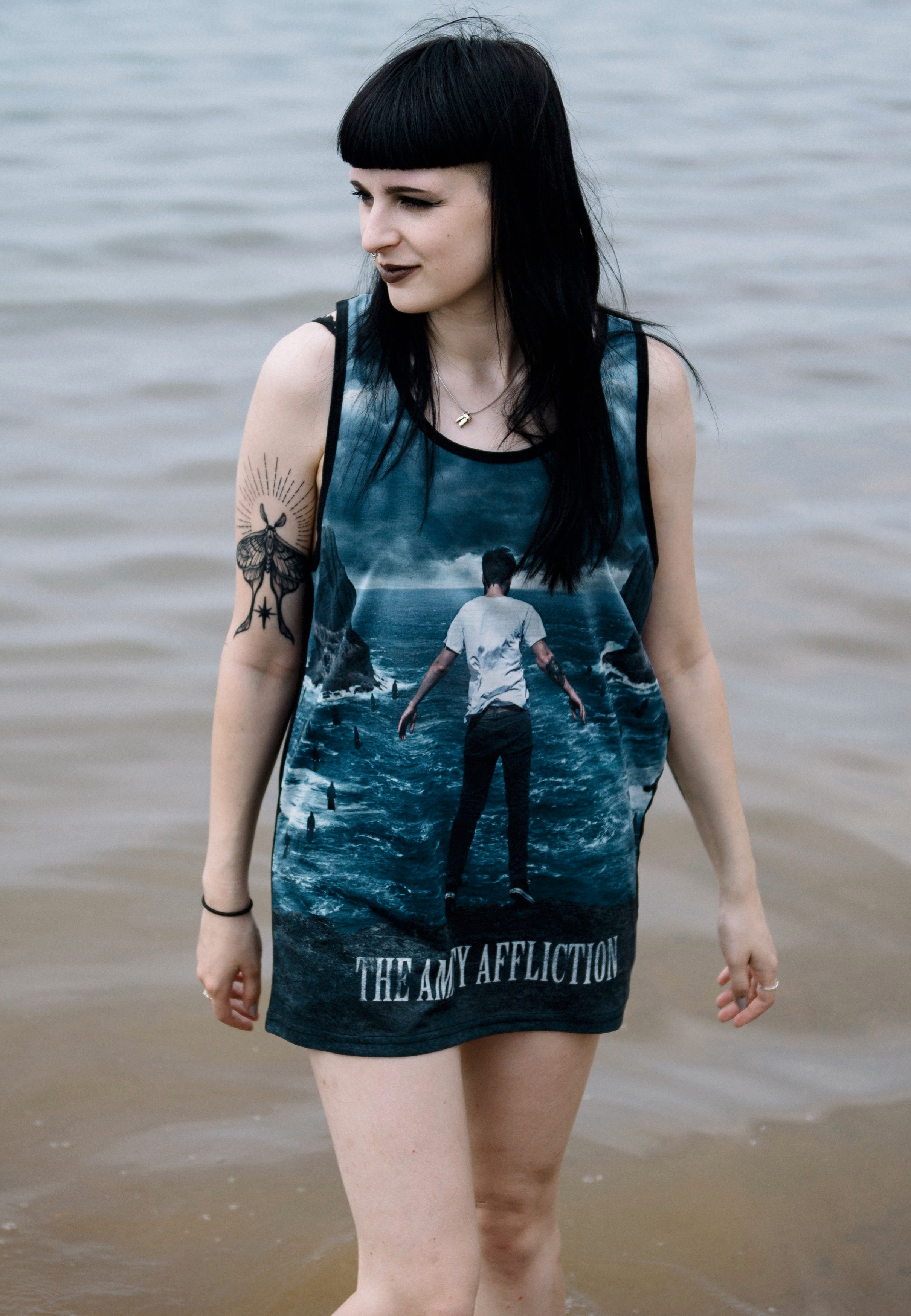 The Amity Affliction - Let The Ocean Take Me Allover - Tank Cheap Affordable