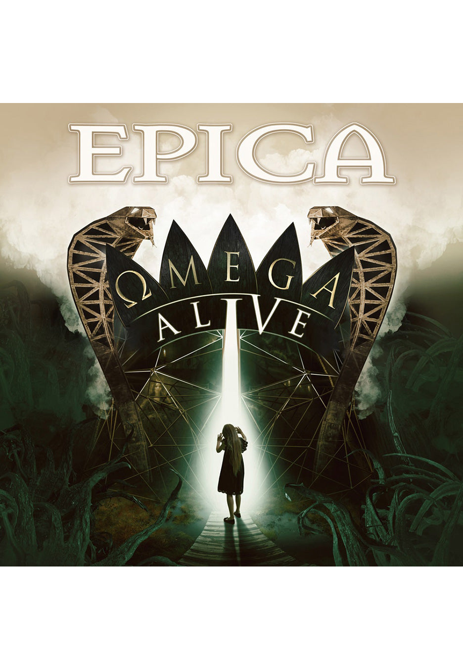 Epica - Omega Alive Clear/Green/Black - Splattered 3 Vinyl Factory Outlet