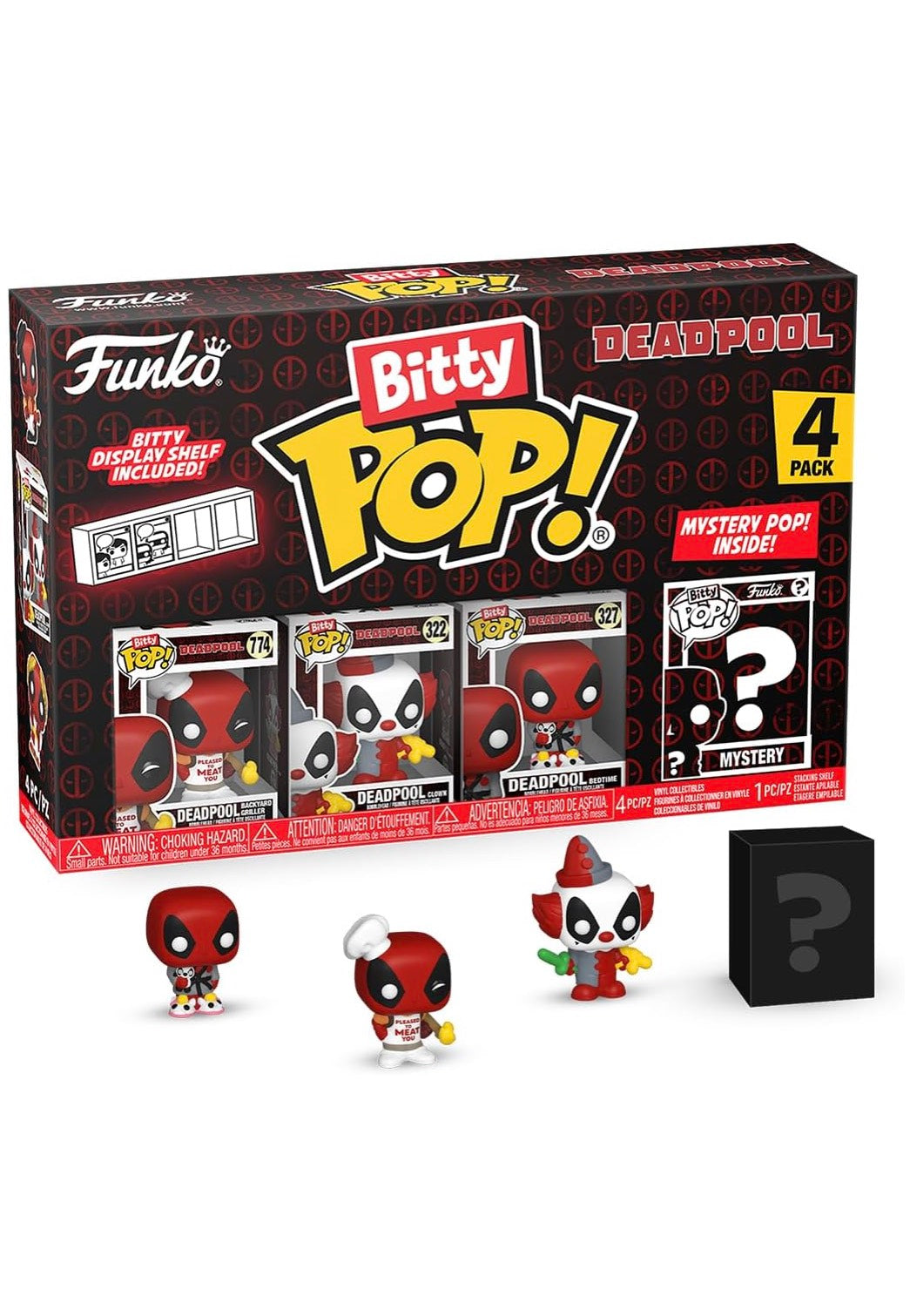 Deadpool - BBQ Master Bitty POP! 4PK - Funko Pop Footlocker Pictures Cheap Online