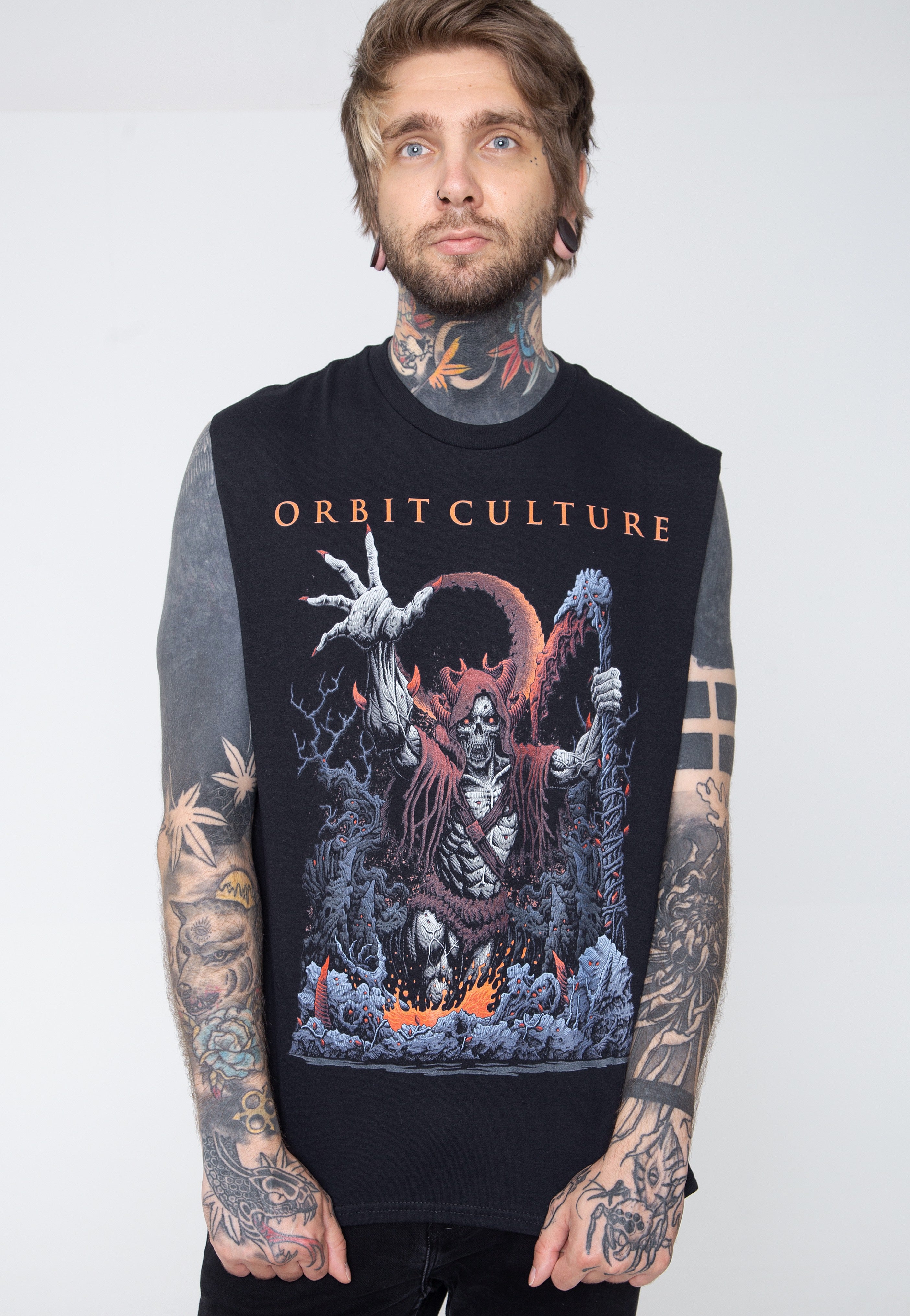 Orbit Culture - Skull Priest - Sleeveless View Cheap Online