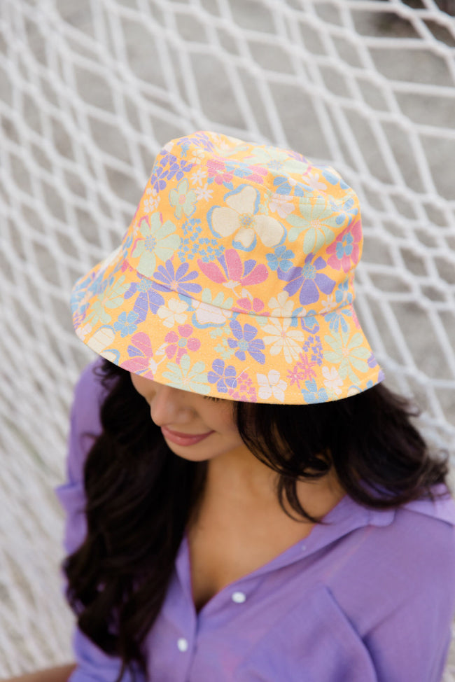 Fiji Floral Bucket Hat FINAL SALE Outlet Clearance