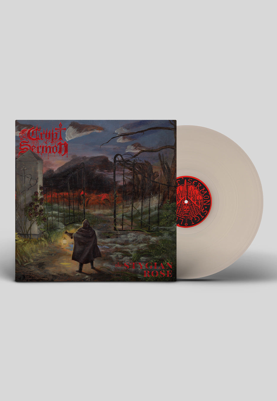 Crypt Sermon - The Stygian Rose Ltd. White - Colored Vinyl Clearance Outlet