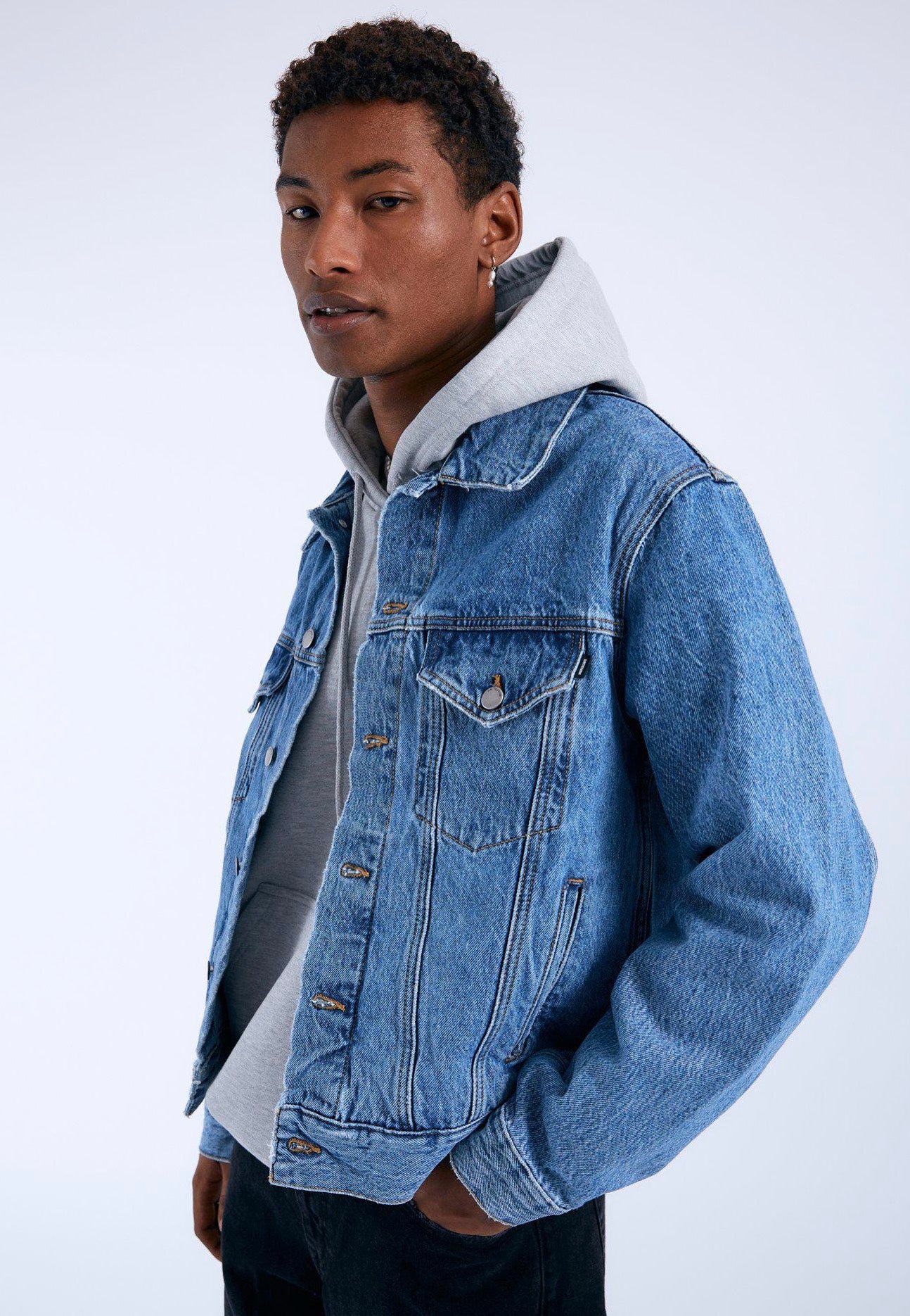 Dr. Denim - Joey Trucker Stream Sky Retro - Jacket Buy Cheap Low Shipping Fee