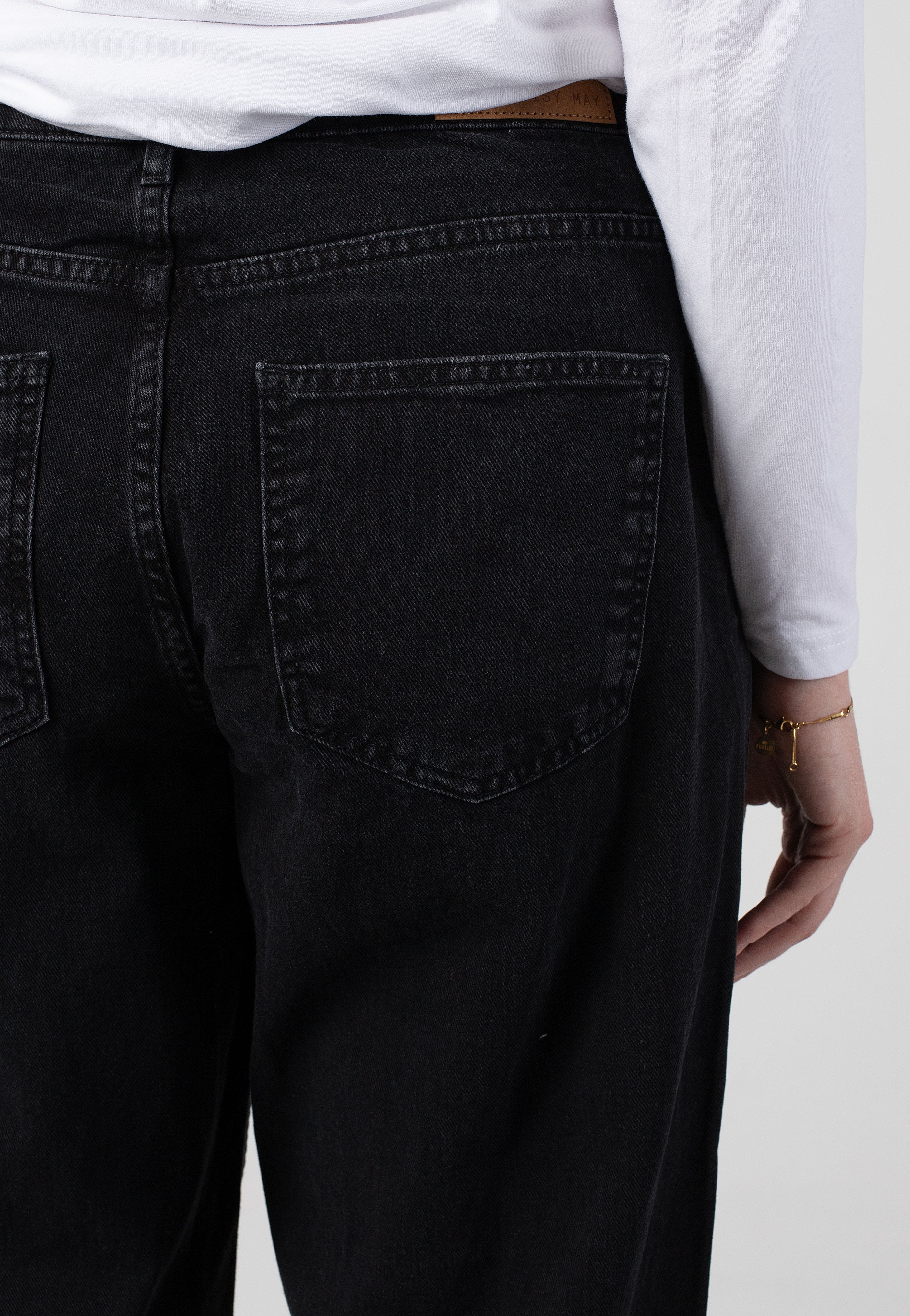 Noisy May - Alexa Reg Black Denim - Jeans Official Online