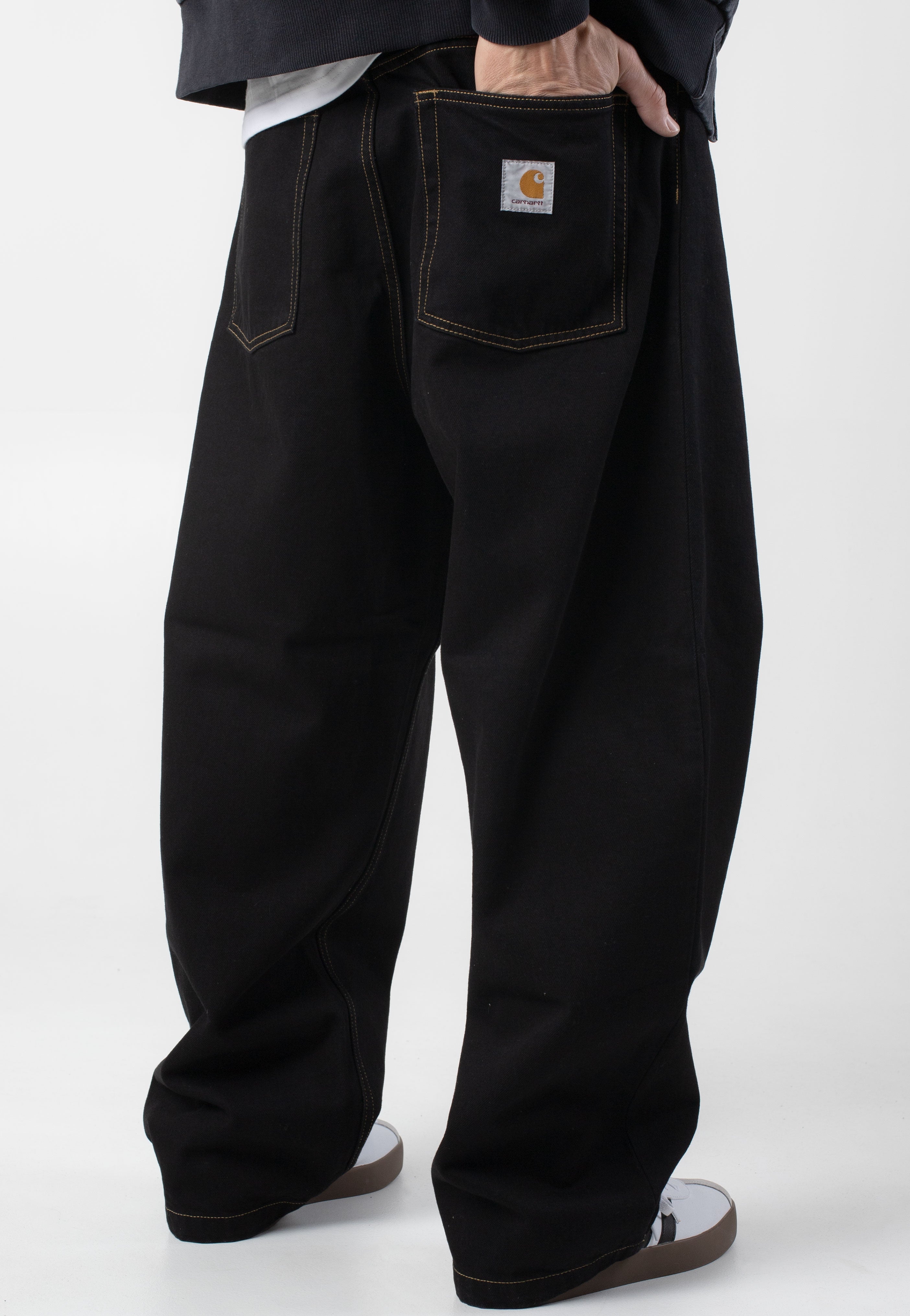 Carhartt WIP - Brandon Rinsed Black - Pants 2025 New Cheap Online