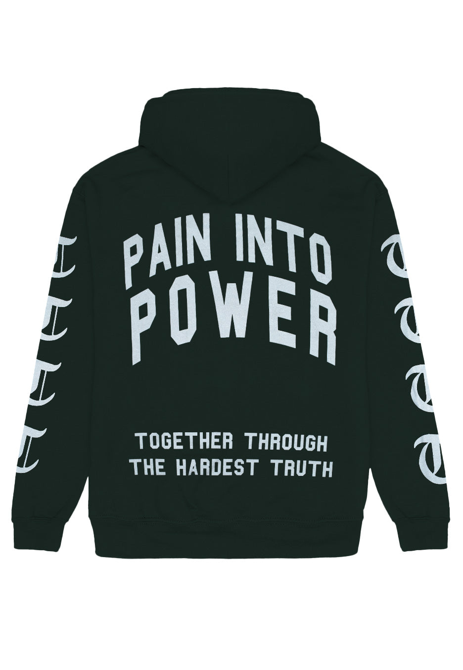 Terror - Pain Into Power Forest Green - Hoodie Inexpensive For Sale