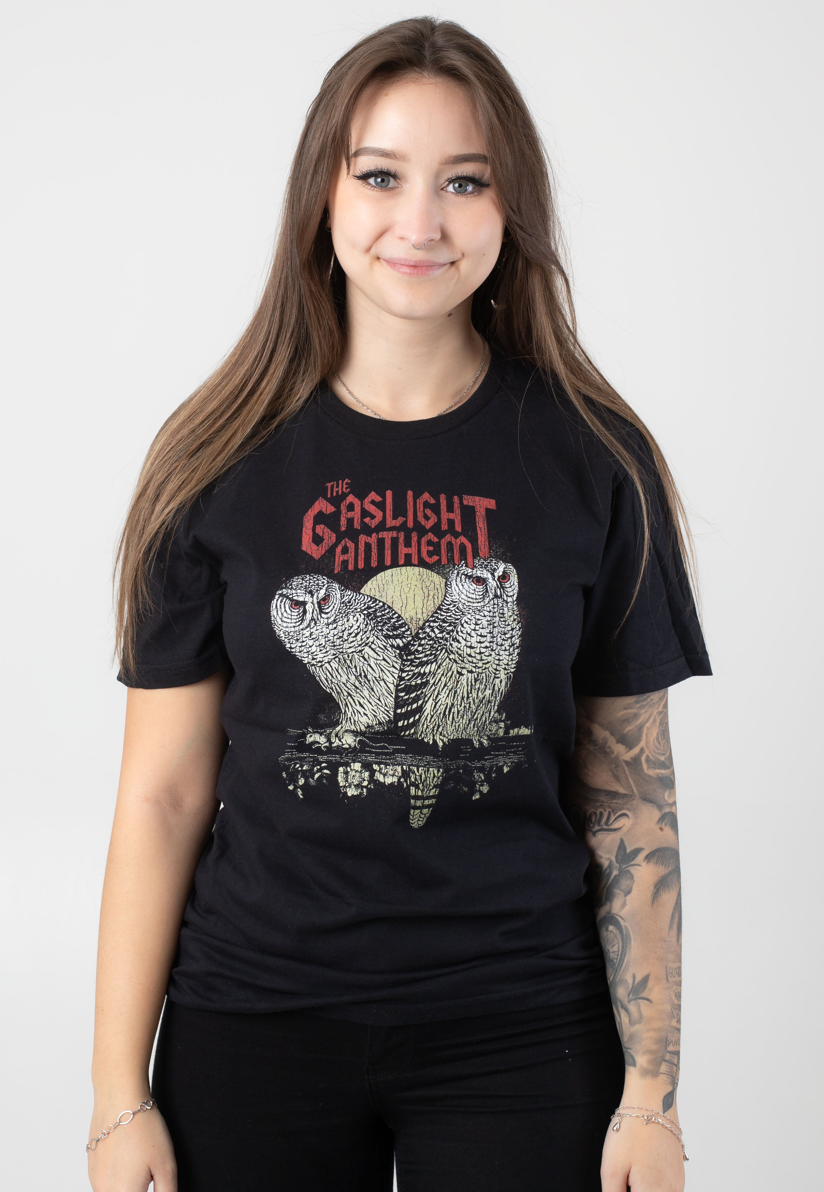 The Gaslight Anthem - TGA Thrash Owls - T-Shirt Outlet 100% Original