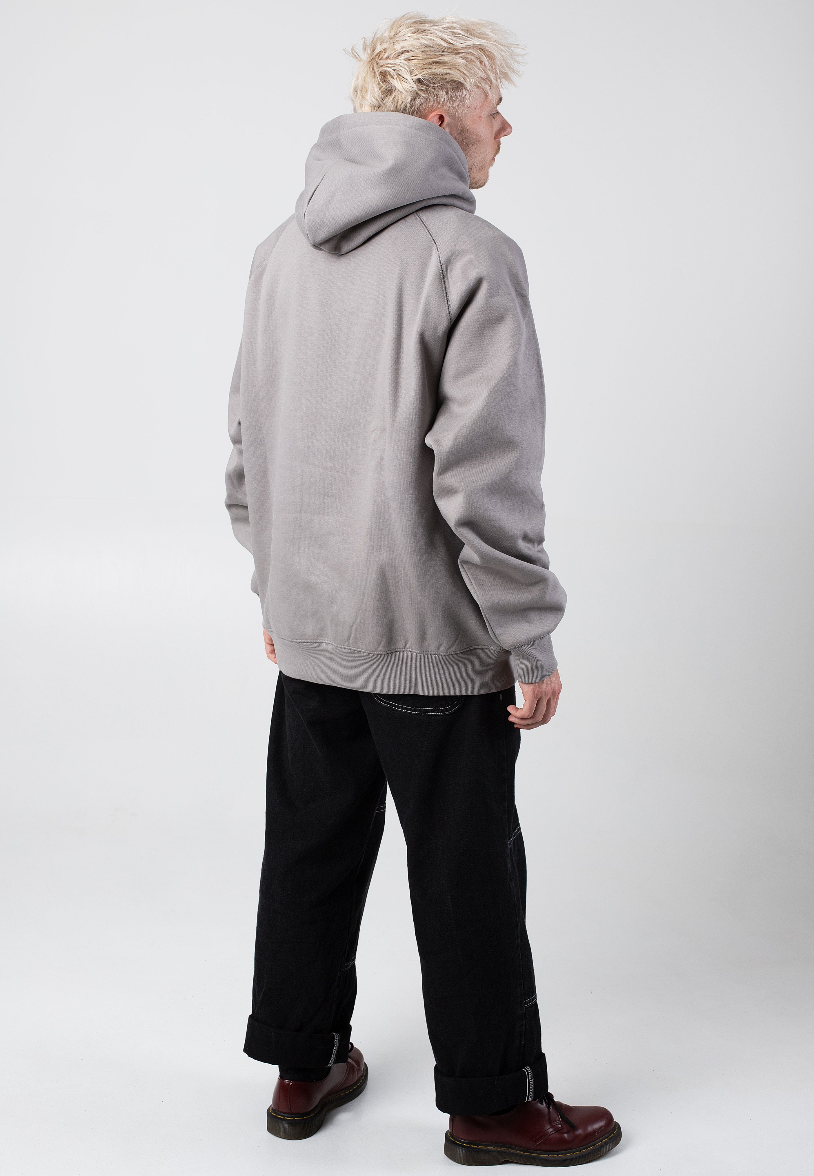 Carhartt WIP - Hooded Yute Misty Grey - Hoodie Fashionable For Sale