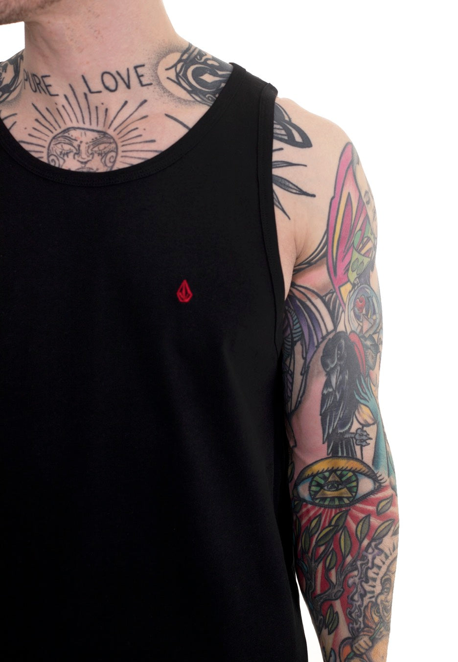 Volcom - Stone Blanks Basic Black - Tank Best Pices For Sale