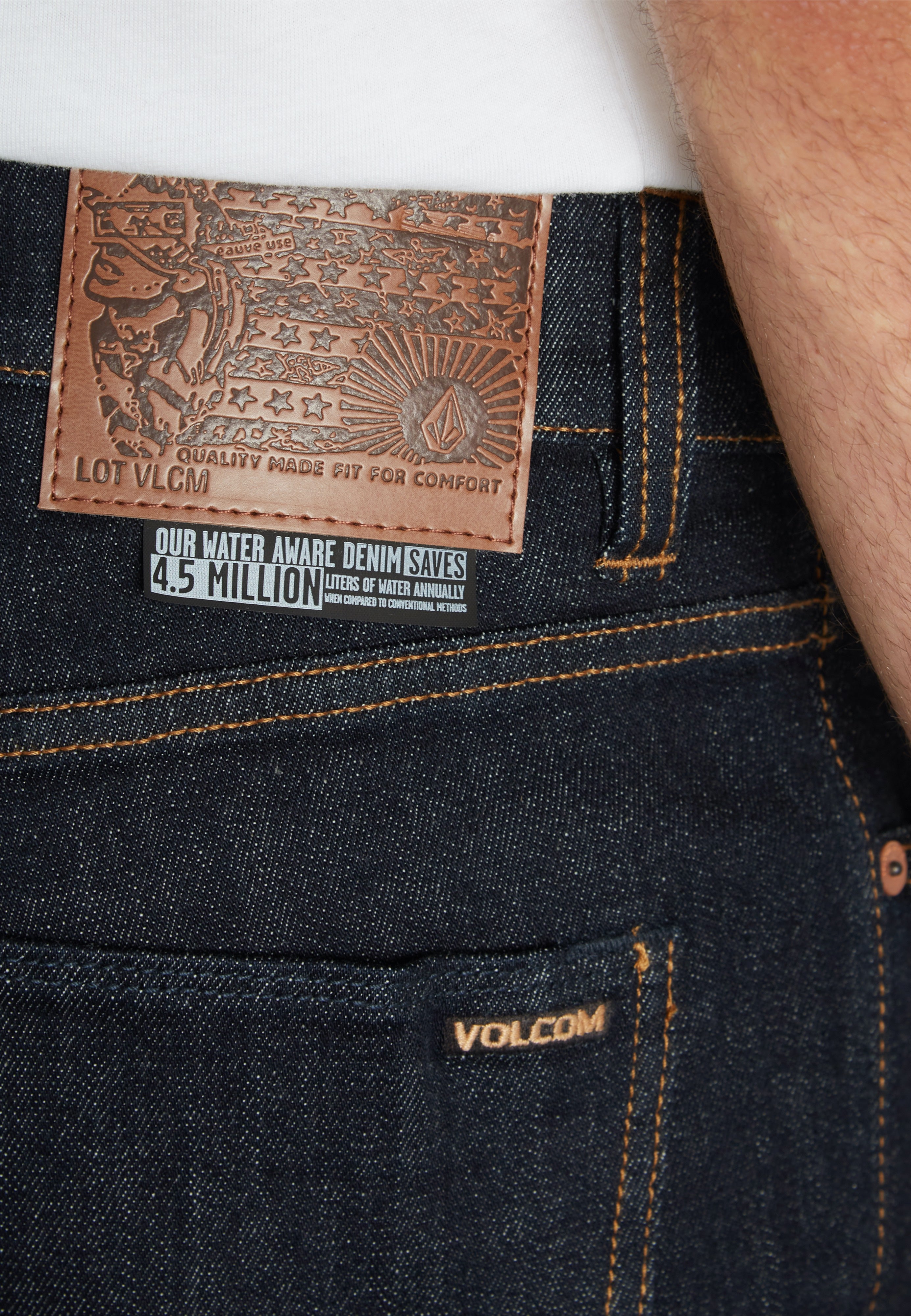 Volcom - Vorta Denim Rinse - Jeans The Cheapest