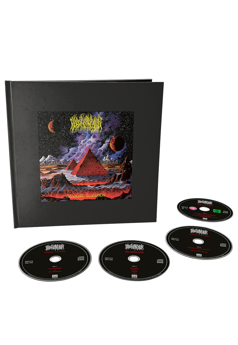 Blood Incantation - Absolute Elsewhere Ltd. Deluxe - Artbook 3 CD + Blu Ray For Cheap Cheap Online