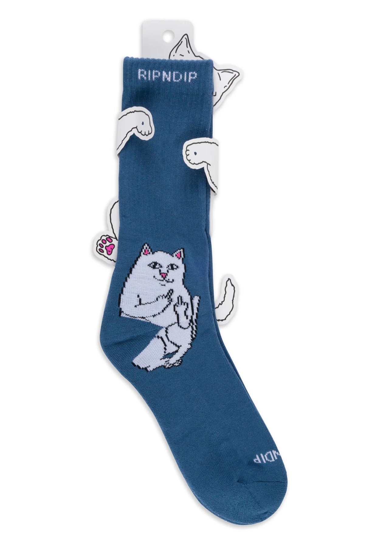 RIPNDIP - Lord Nermal Slate Heather - Socks Buy Cheap New